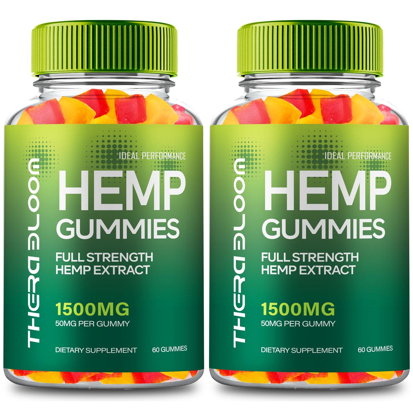 IDEAL PERFORMANCE TheraBloom Hemp Gummies 120