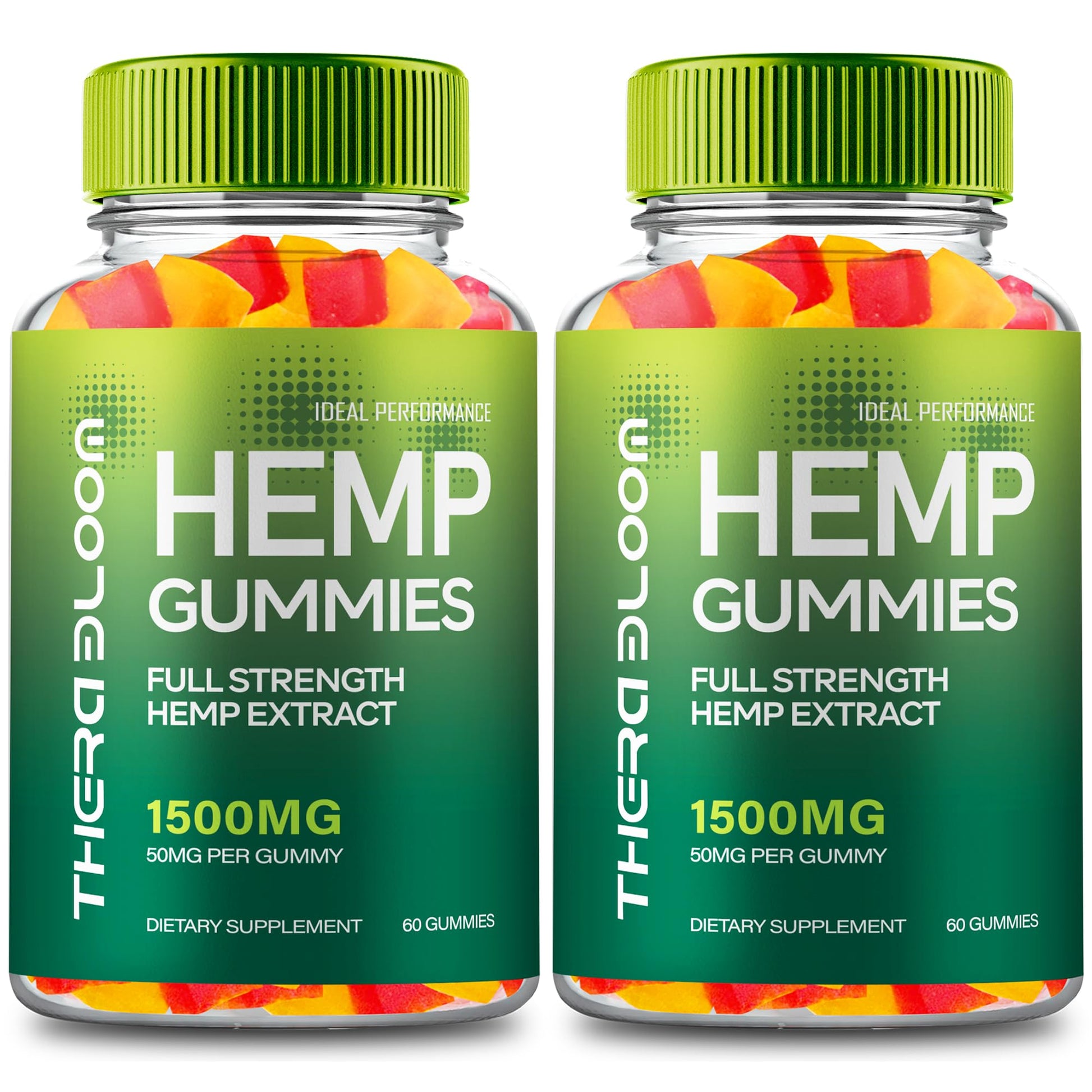 IDEAL PERFORMANCE TheraBloom Hemp Gummies 120
