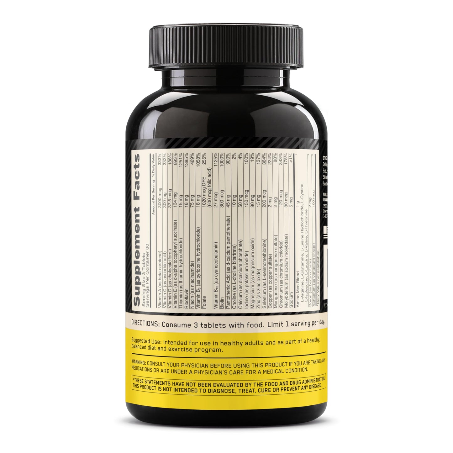 Optimum Nutrition Opti-Men Daily Multivitamin Supplement 240 Tablets