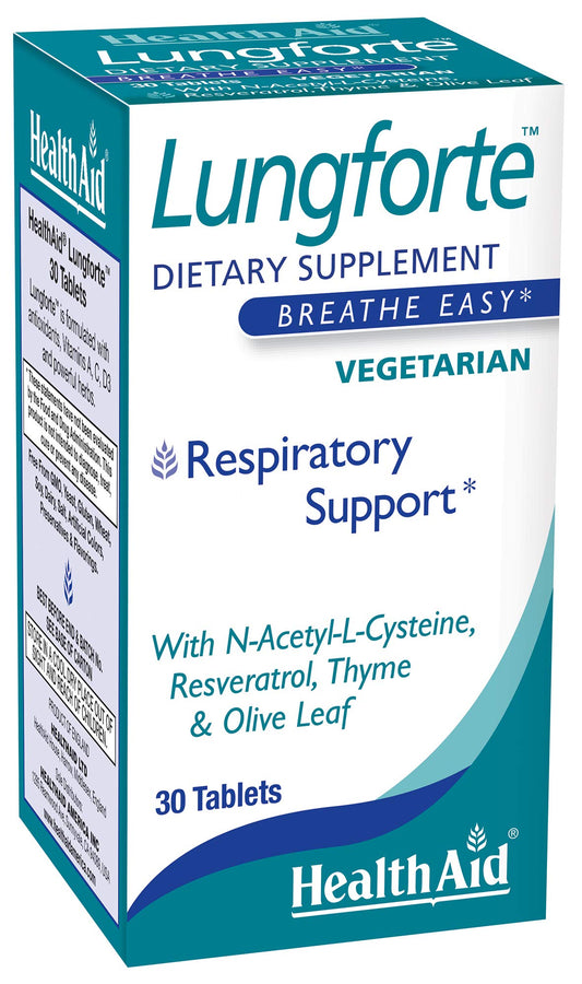 HealthAid LungForte Tablets 30