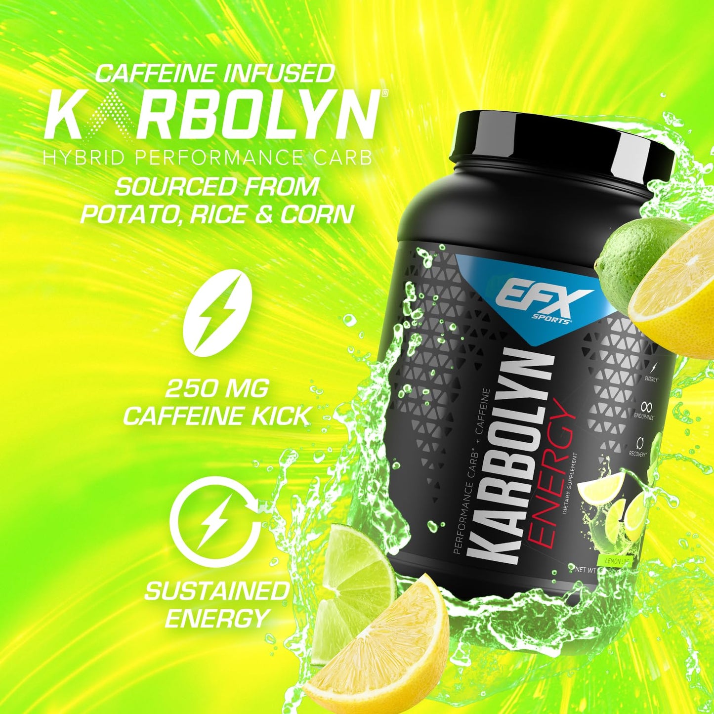 EFX Sports Karbolyn Energy Powder 68.8