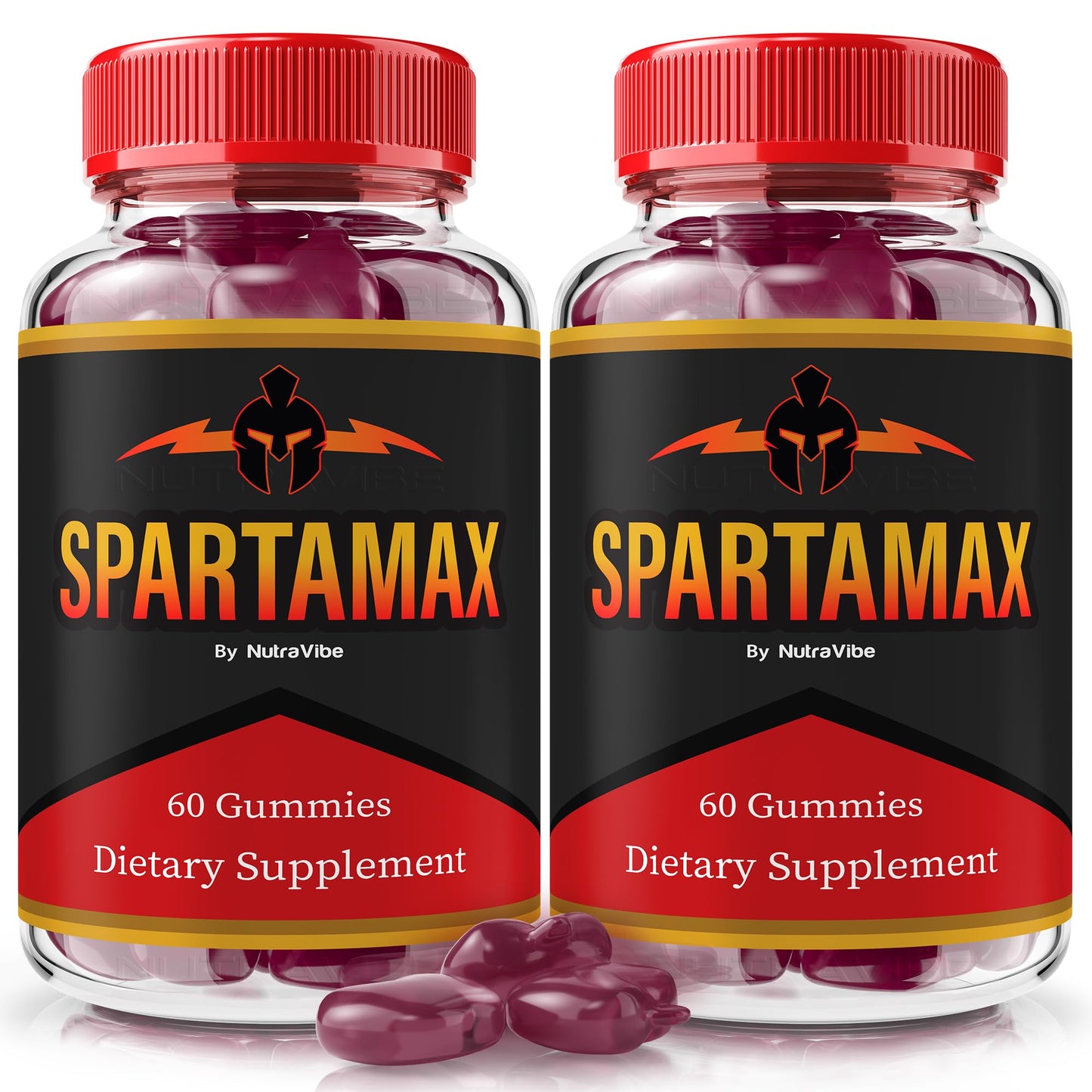 NutraVibe SpartaMax Gummy 120 Gummies
