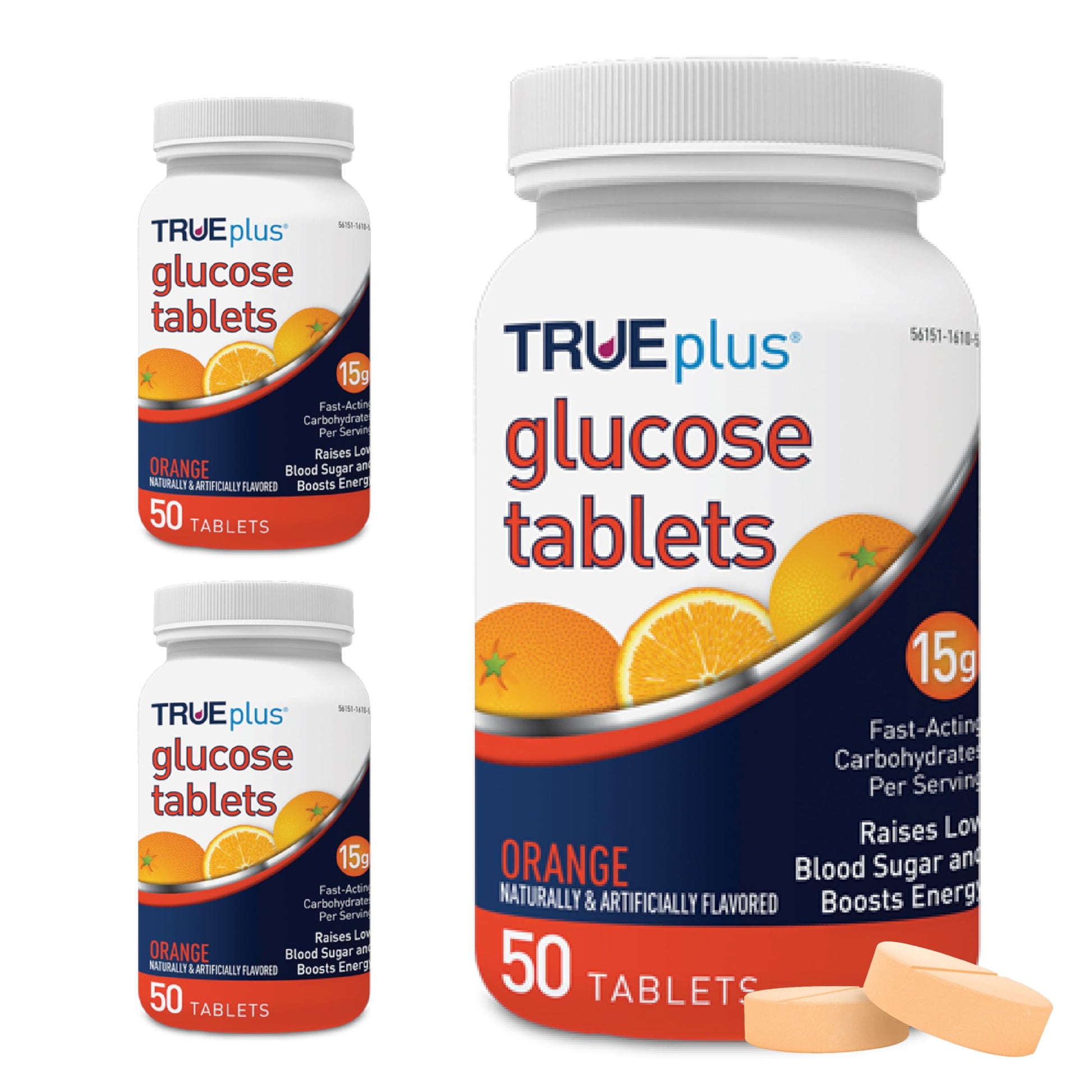 TRUEplus Glucose Tablets Tablet, 150 Count