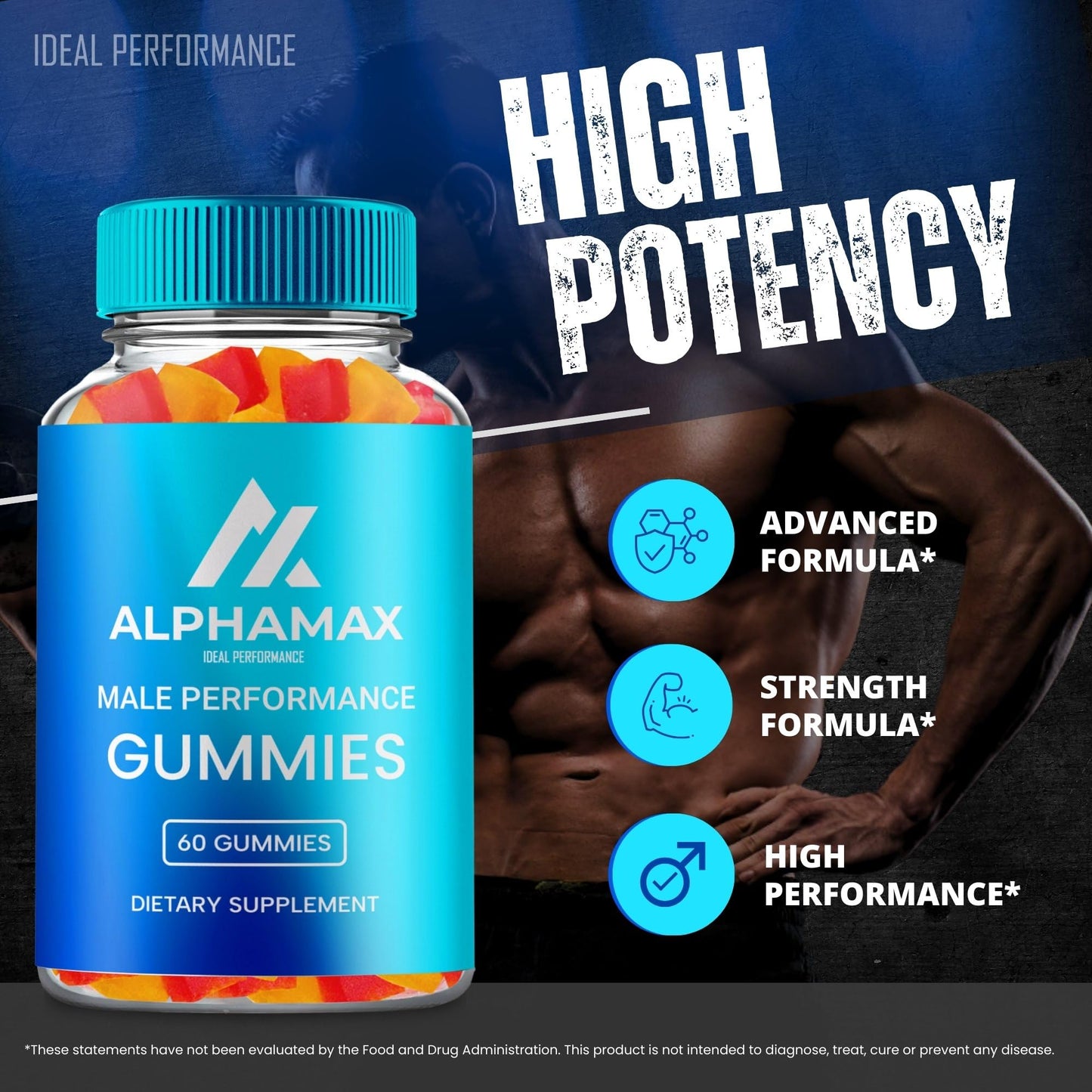 Ideal Performance AlphaMax Gummies 120 Gummies