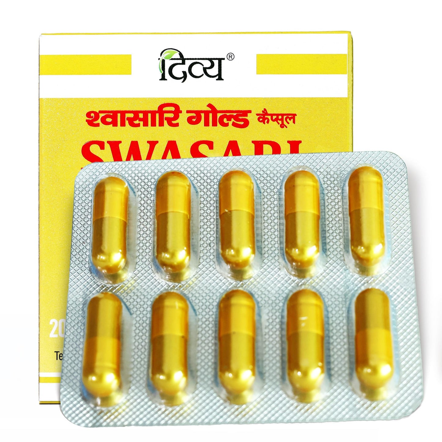 Patanjali Divya Swasari Gold Capsule, 20 Capsules