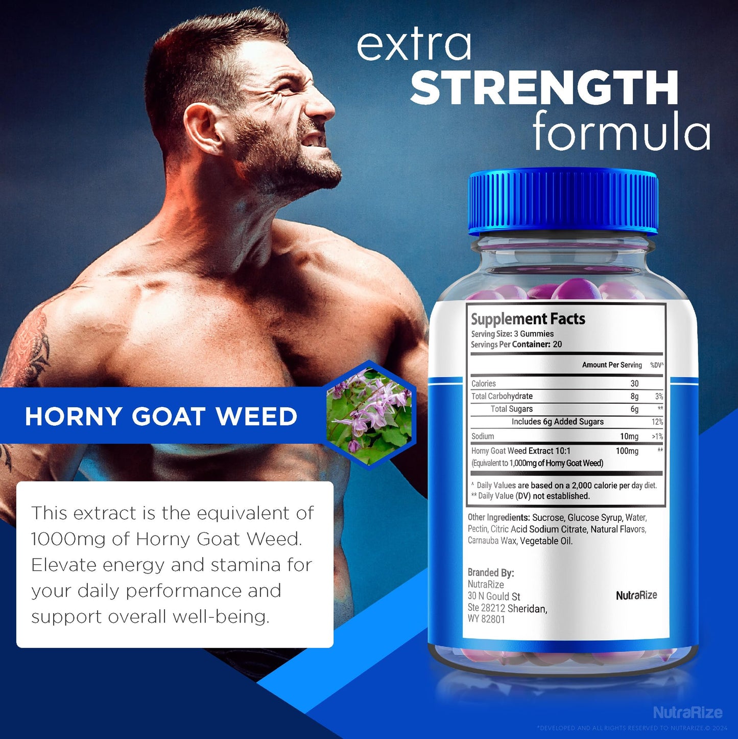 NutraRize Engage X 300 Gummies