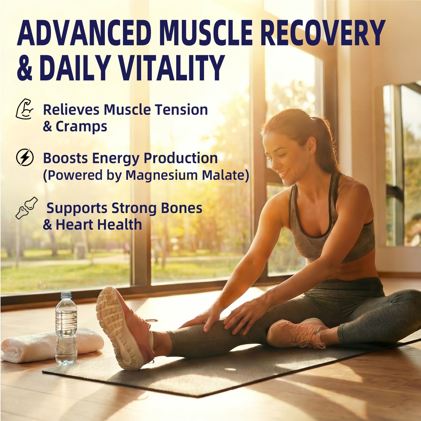 HiPlus Magnesium Complex Supplement Capsules, 1 Count
