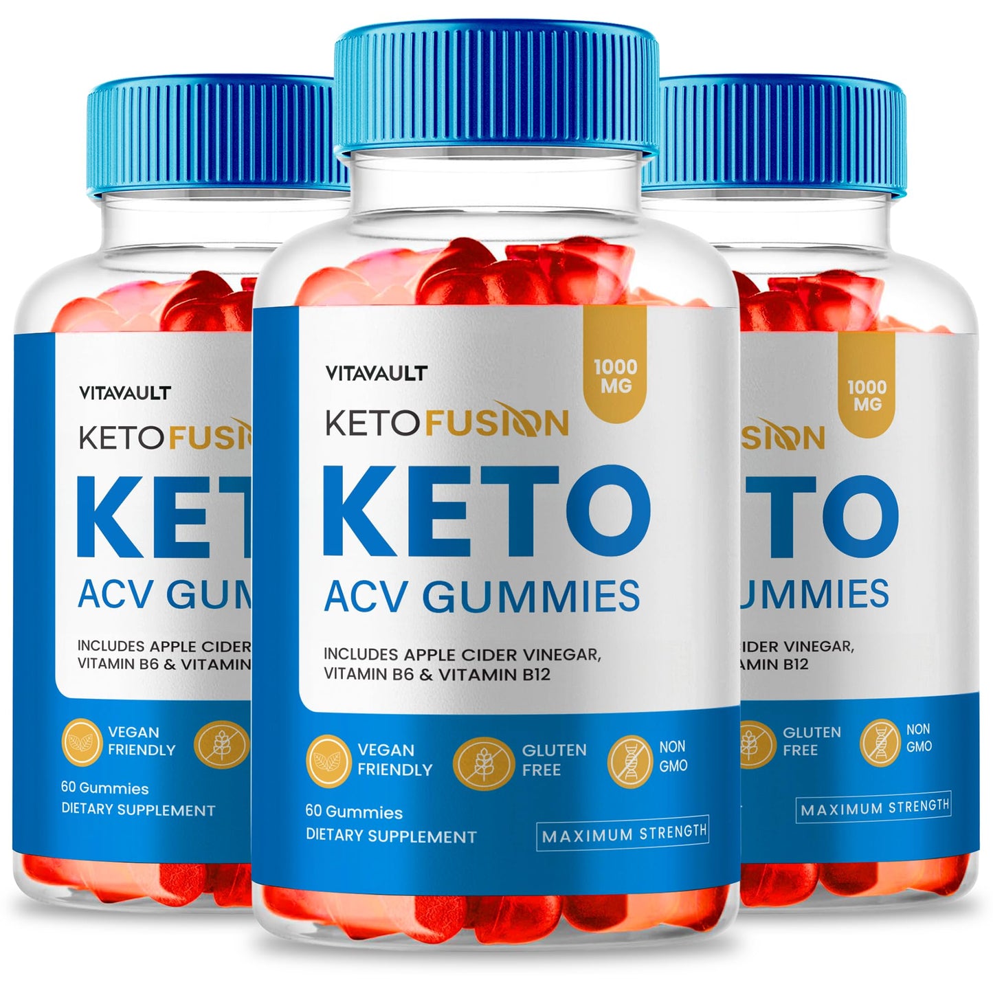 Vitavault Keto Fusion ACV Gummies 180 Gummies