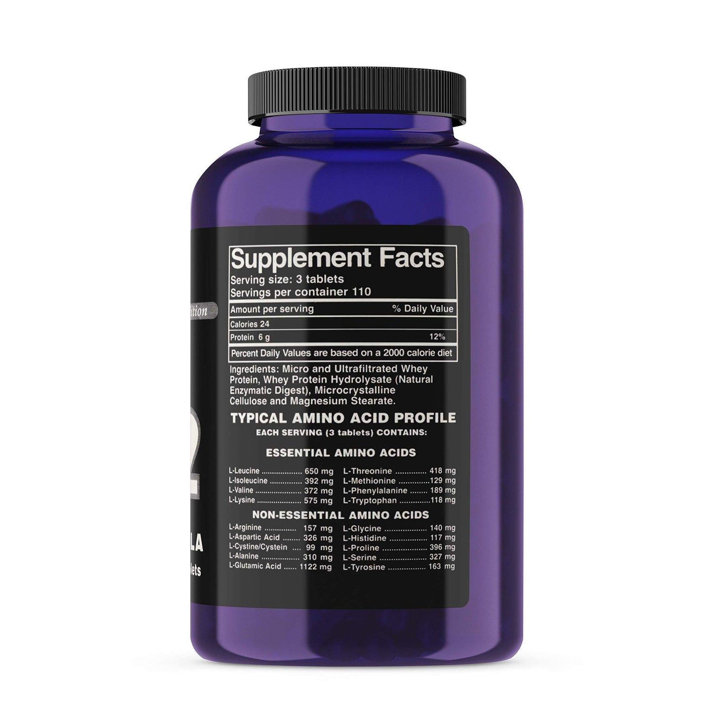 Ultimate Nutrition Amino 2002 Super Whey Formula Amino Acid Tablets, 330 Tablets