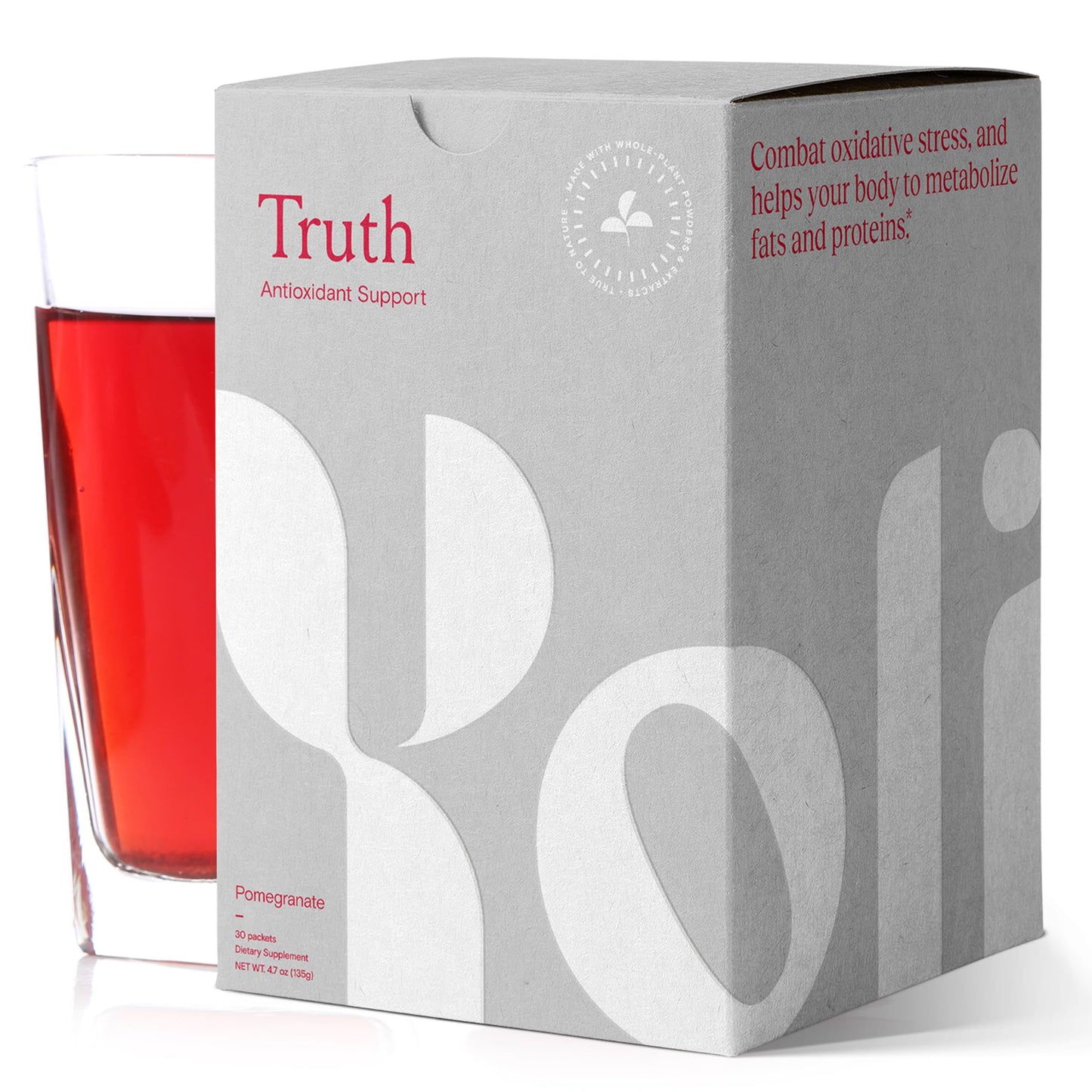 Yoli Truth Antioxidant and Immune Support Powder, Pomegranate, 4.7 oz