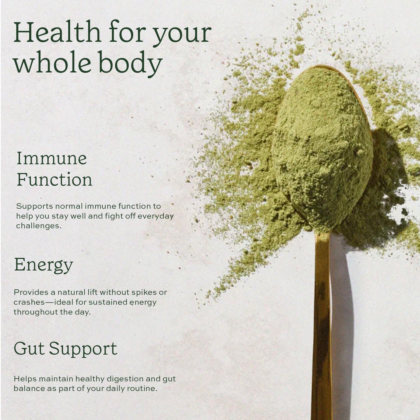 Aduna Organic Super Greens Blend Powder, 1 Count