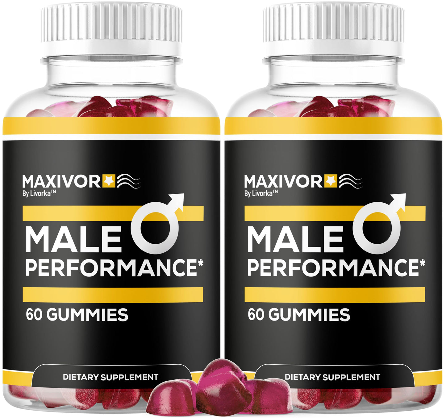 LIVORKA Maxivor Gummies for Men, Gummies, 120 Gummies