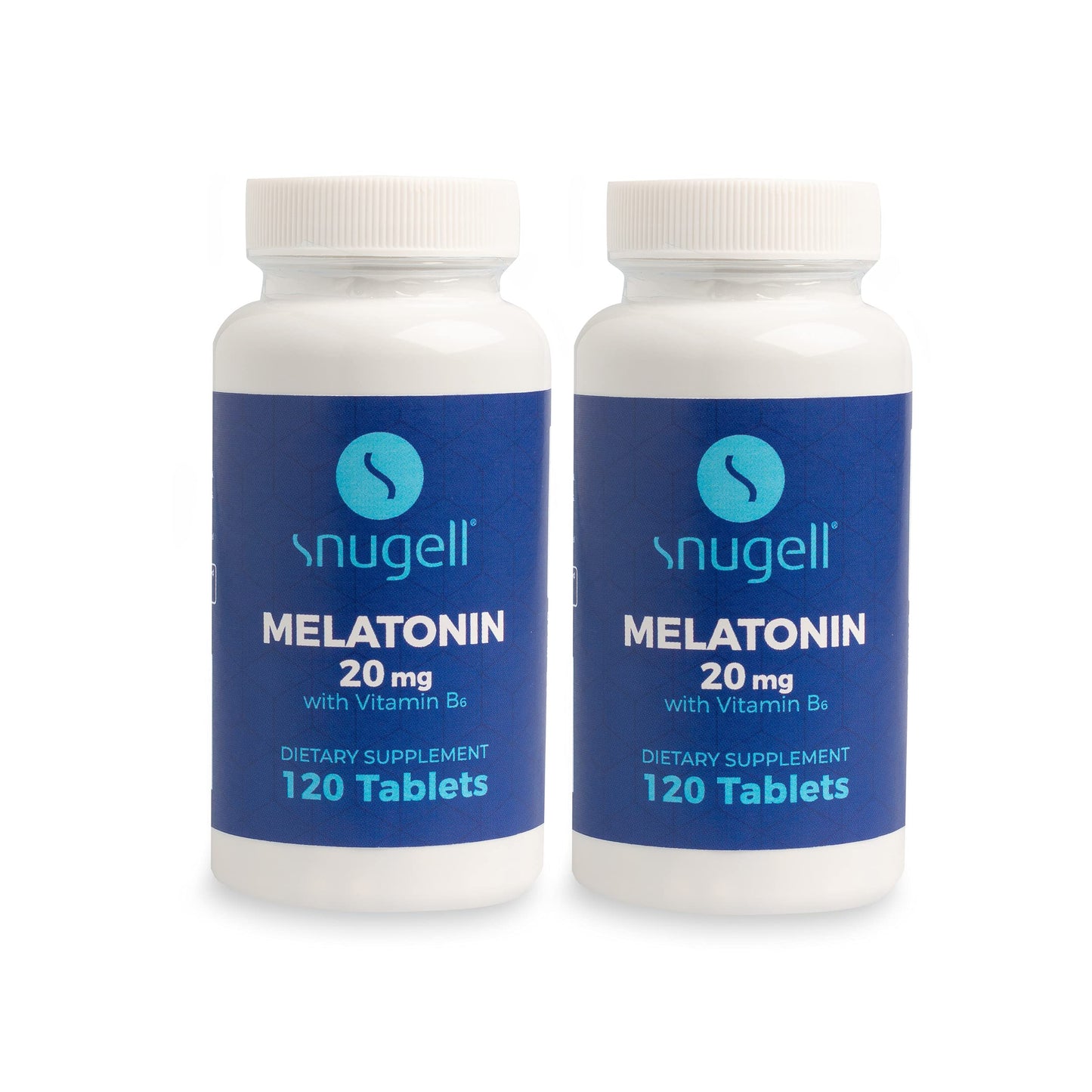 Snugell Melatonin 20 mg with Vitamin B6 Tablets 120