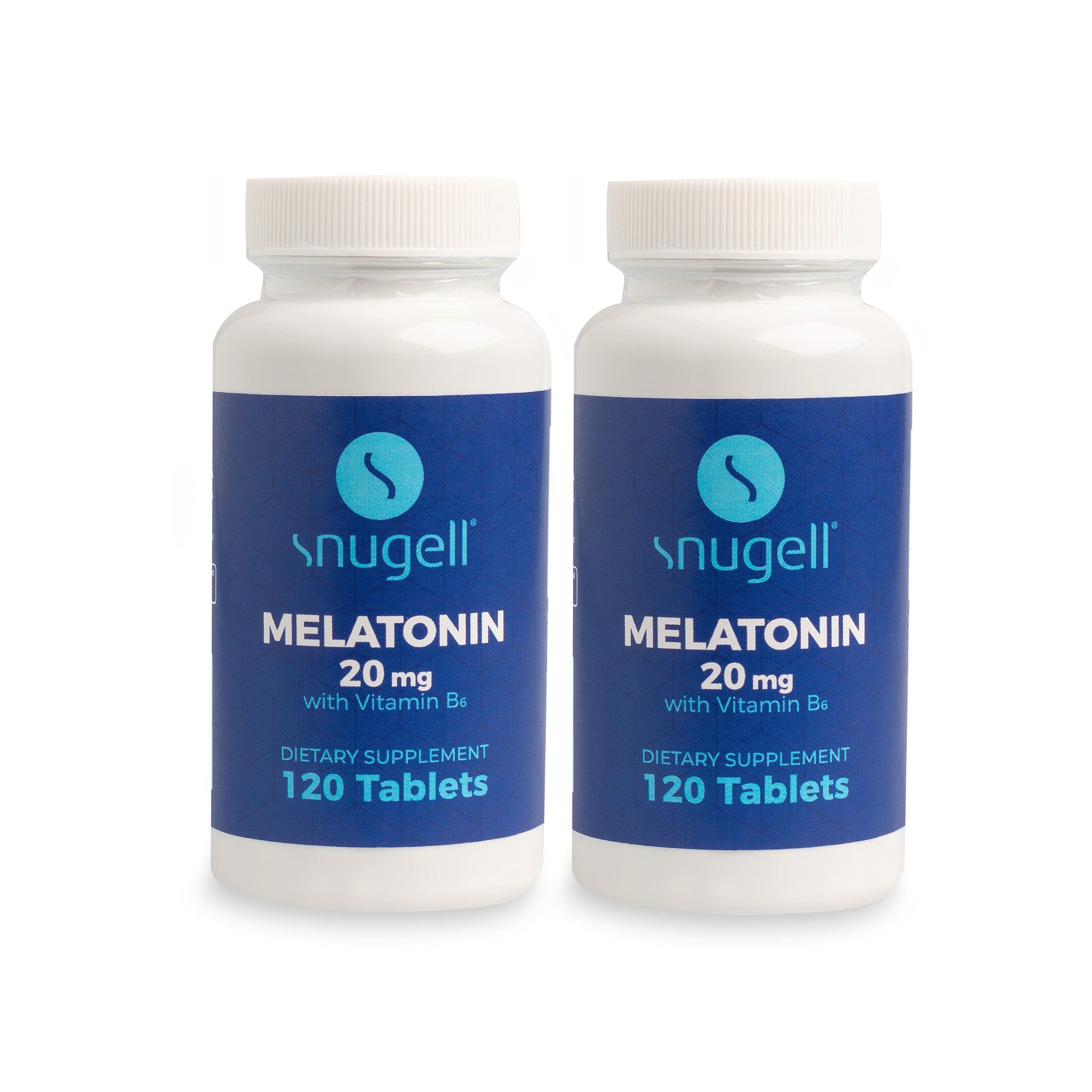 Snugell Melatonin 20 mg with Vitamin B6 Tablets 120