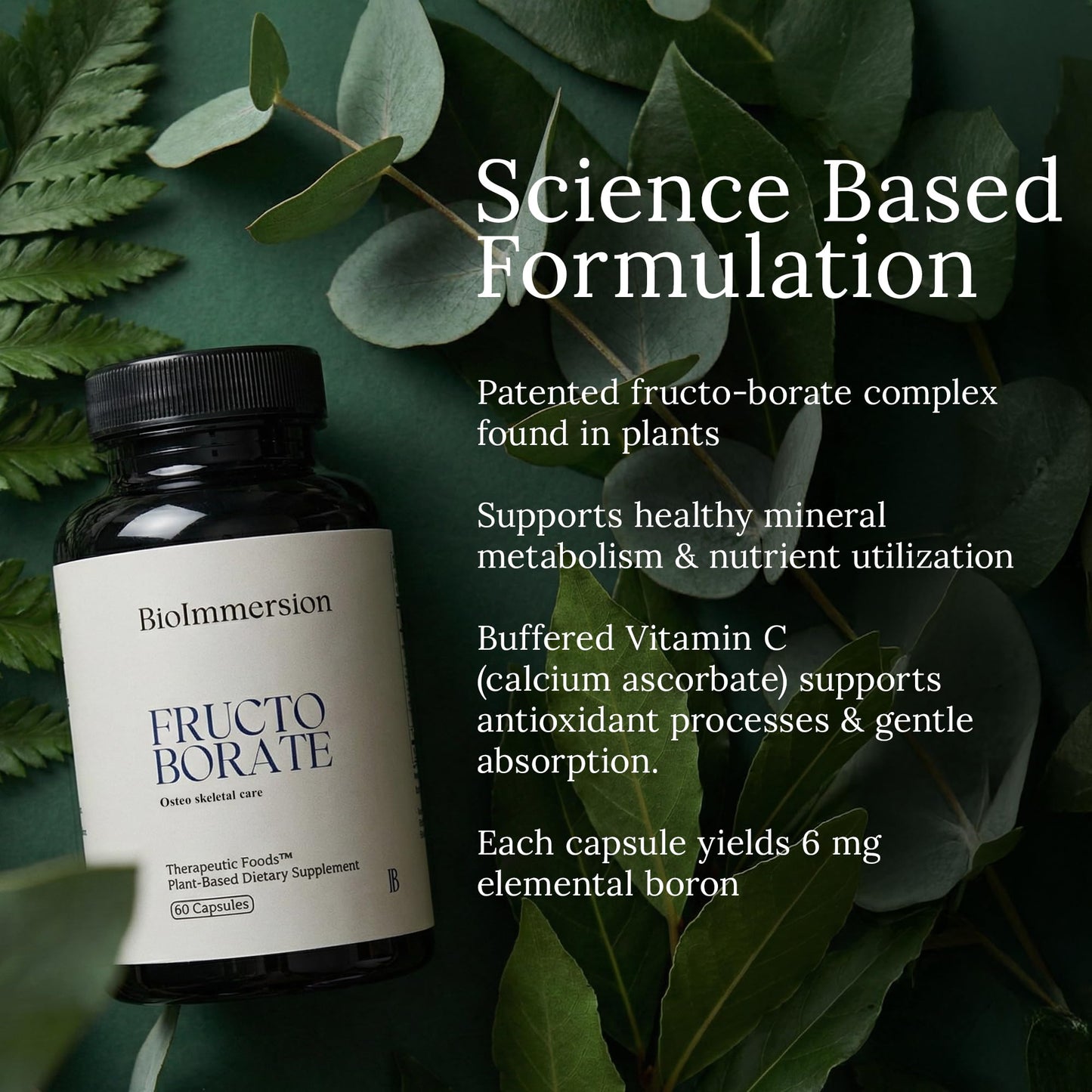 BioImmersion Bioavailable Boron Supplement 60 Capsules
