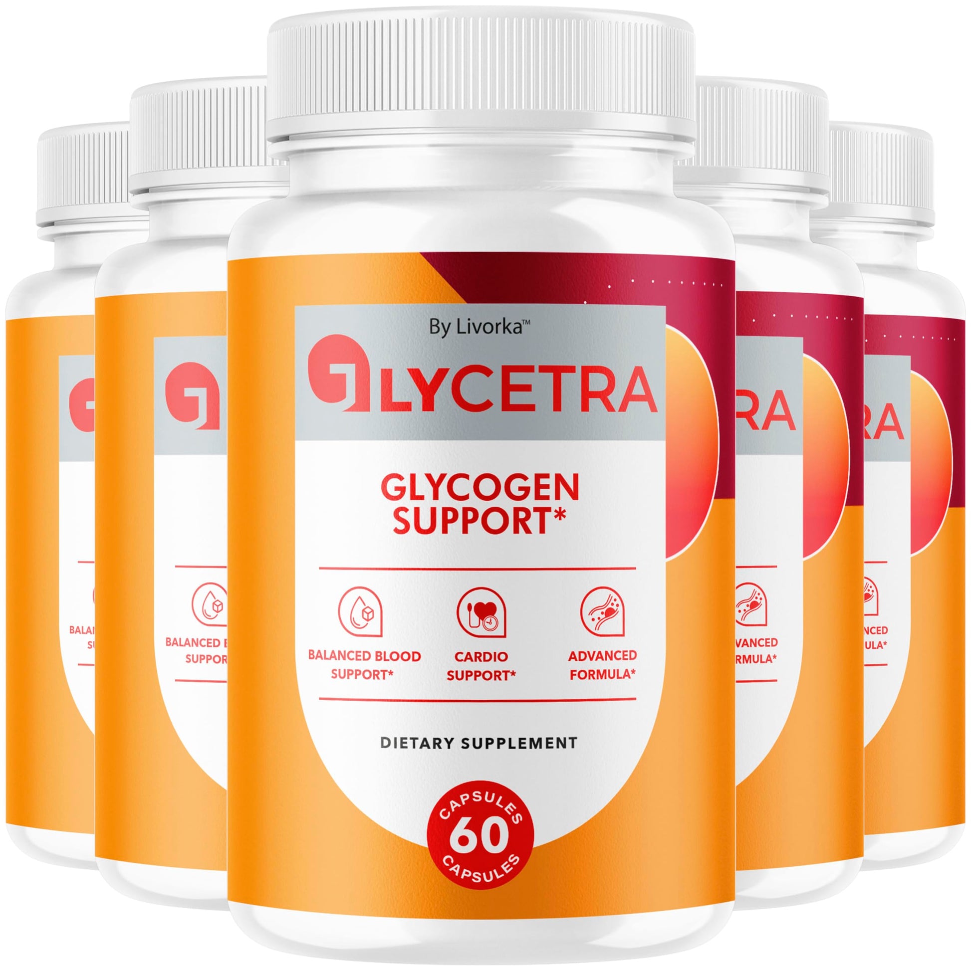 LIVORKA Glycetra Capsules, 300 Capsules