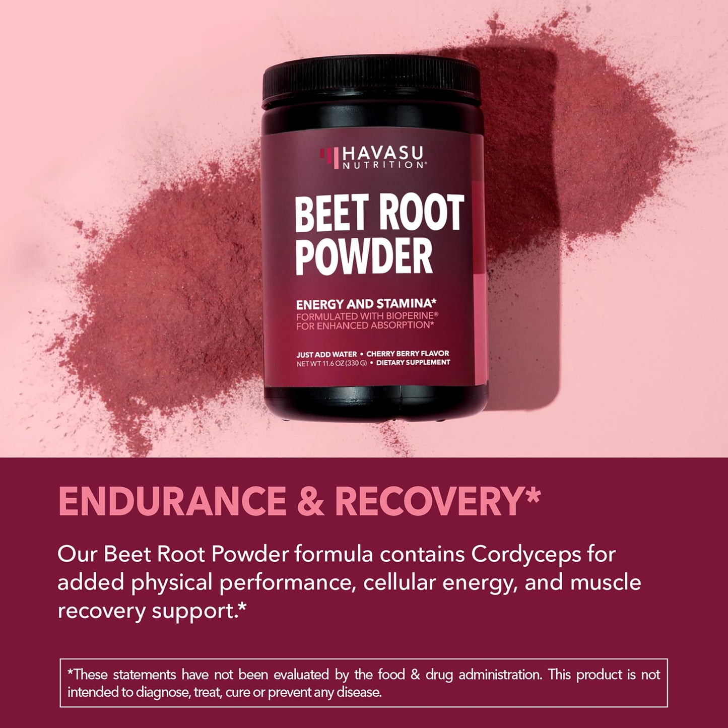 HAVASU NUTRITION Beet Root Powder 11.06 Ounce