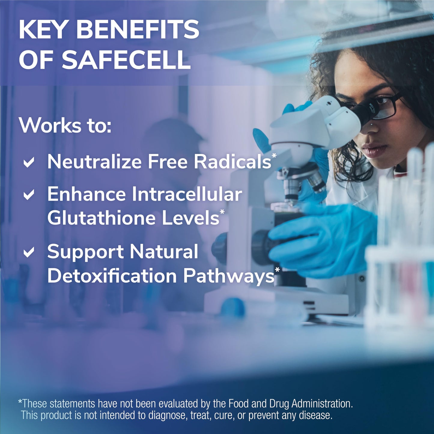 Tesseract Medical Research SafeCell S-Acetyl Glutathione Supplement Capsules 60