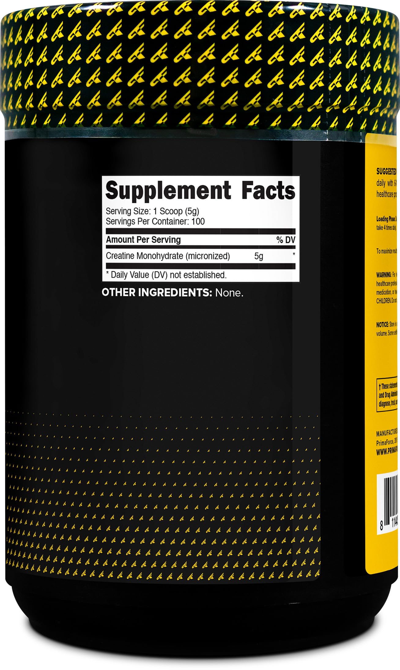 Primaforce Micronized Creatine Monohydrate Powder 500 g