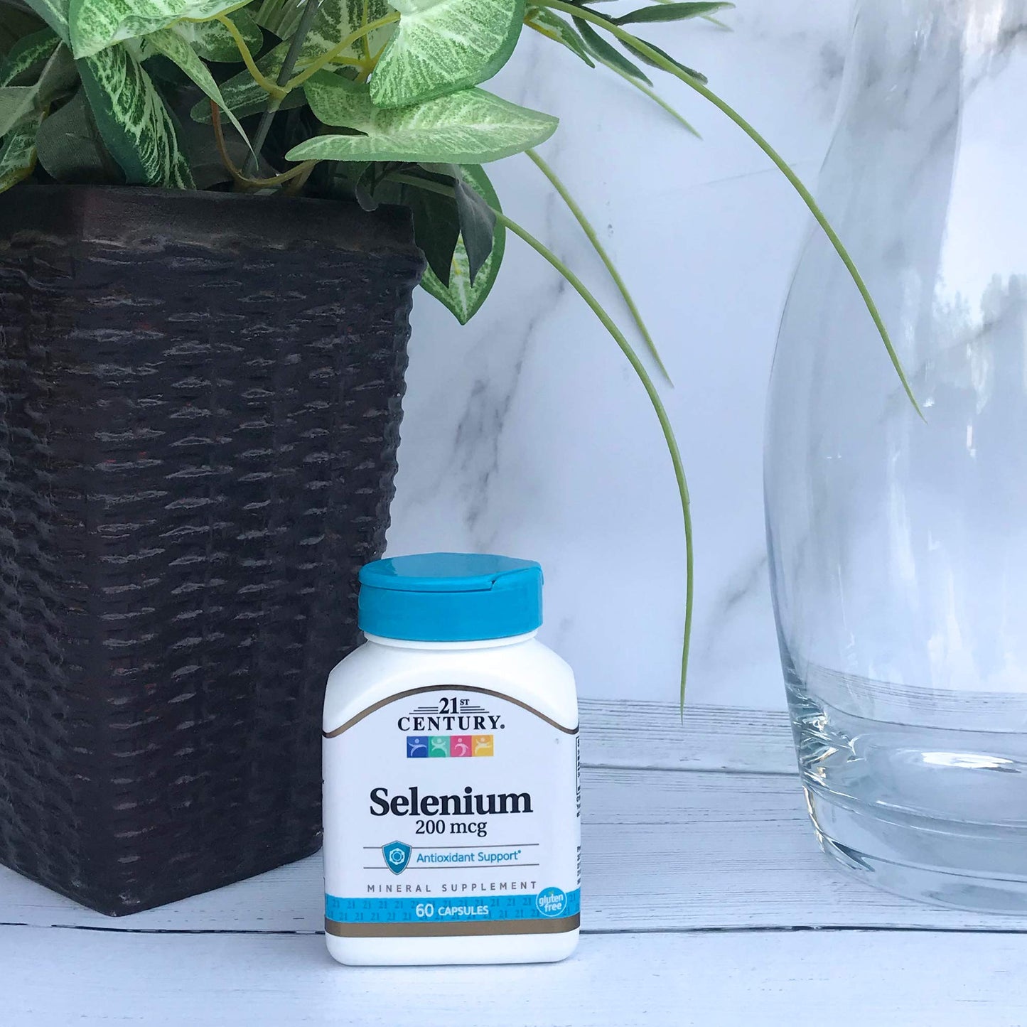 21st Century Selenium 200 mcg Capsules, 360 Count