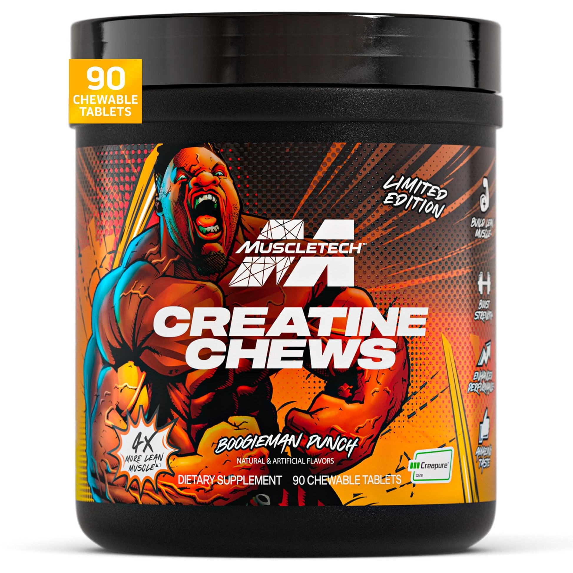 MuscleTech Creatine Chews Chewable 90 Count
