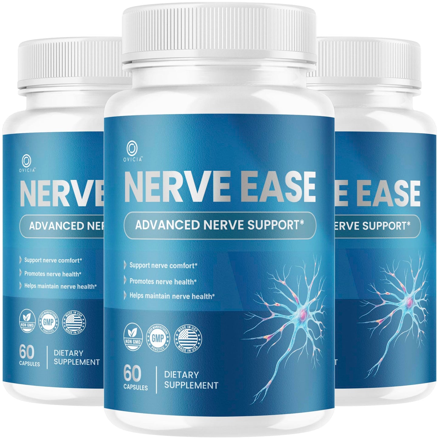 OVICIA Nerve Ease Capsules 180 Capsules