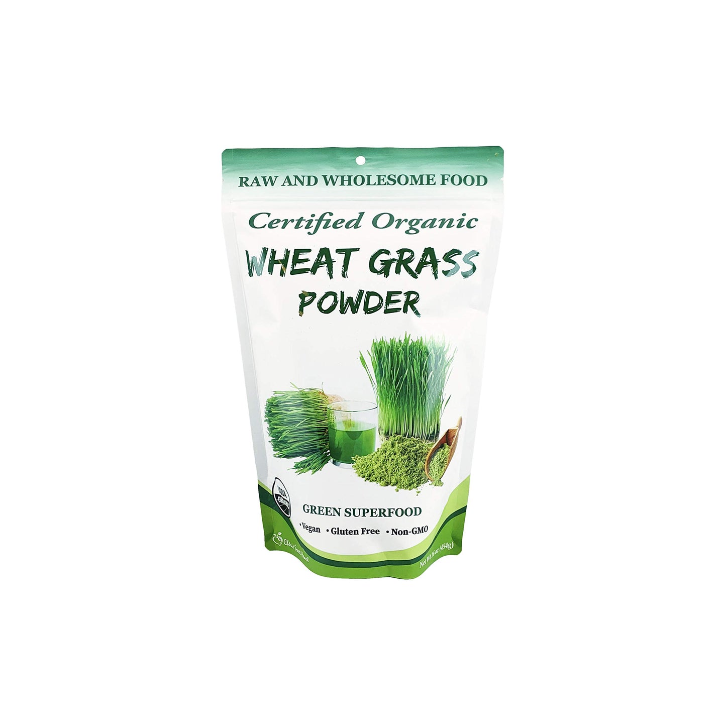 Chérie Sweet Heart Organic Wheat Grass Powder 16 Ounce