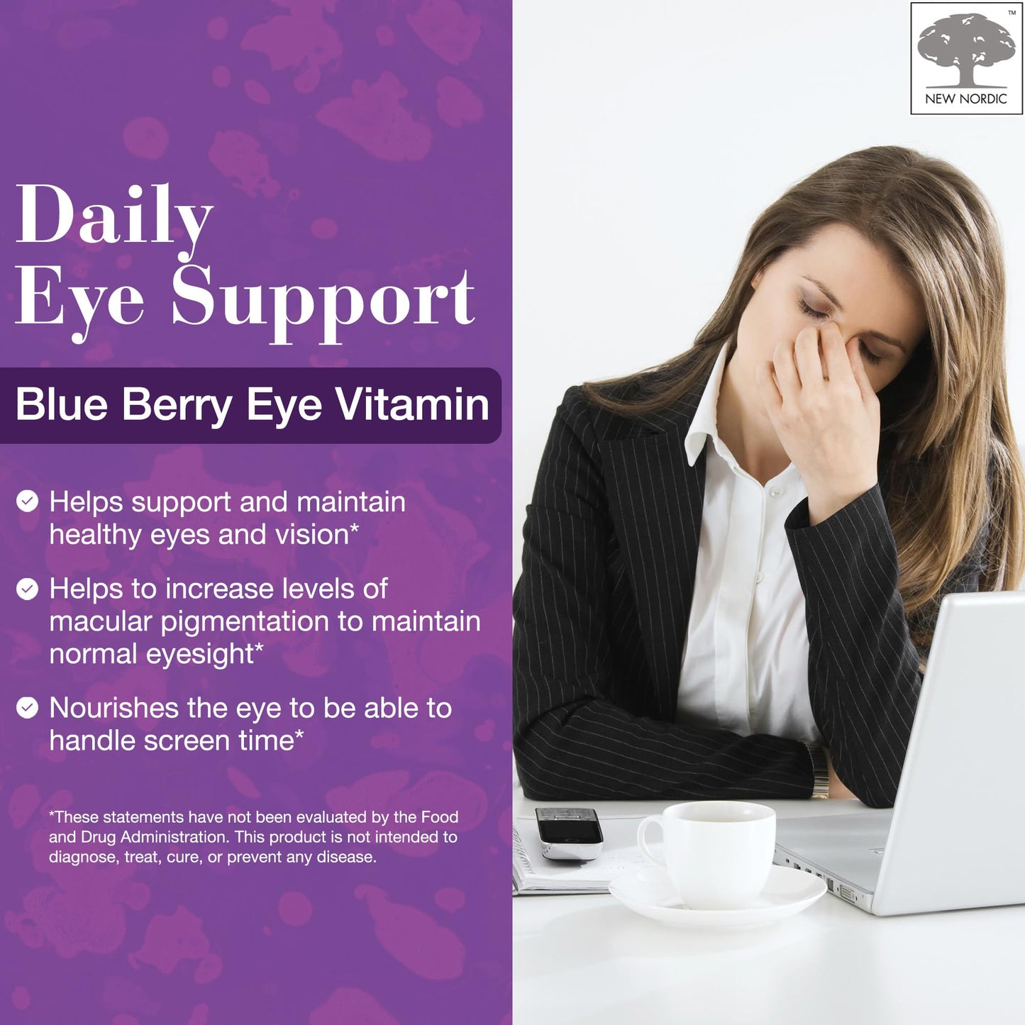 NEW NORDIC Eye & Liver Support Bundle Gummies 180