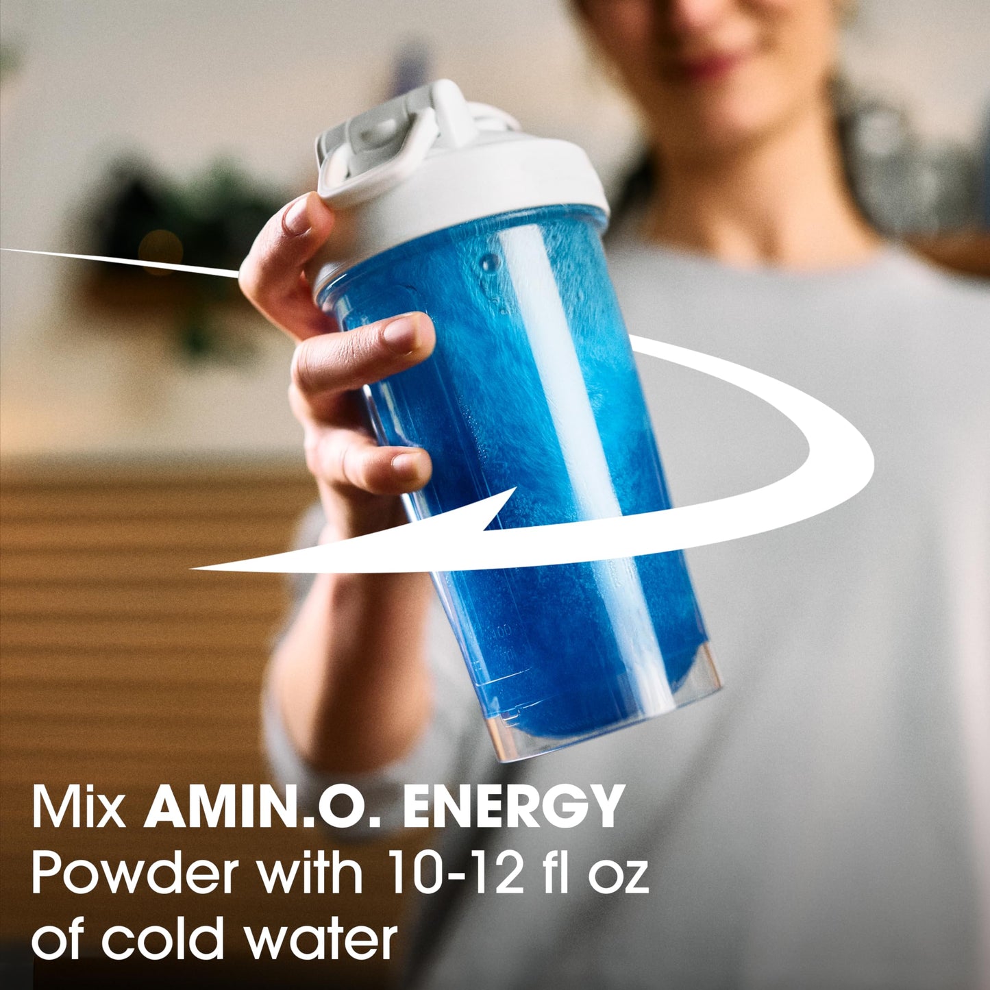 Optimum Nutrition Amino Energy Pre Workout Powder, Blueberry Mojito, 9.5 oz