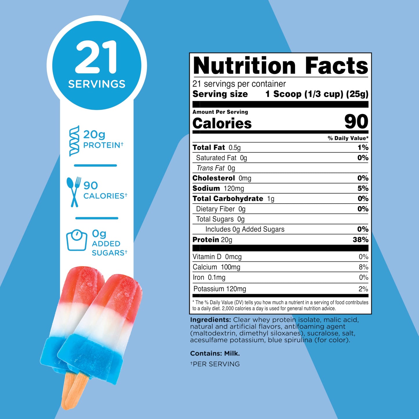 TransformHQ Clear Whey Protein Isolate Powder 19.4 oz