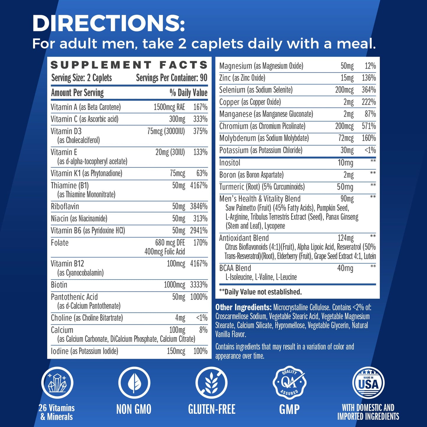 Vitamin World Ultra 360 Multivitamin for Men 180 Caplets