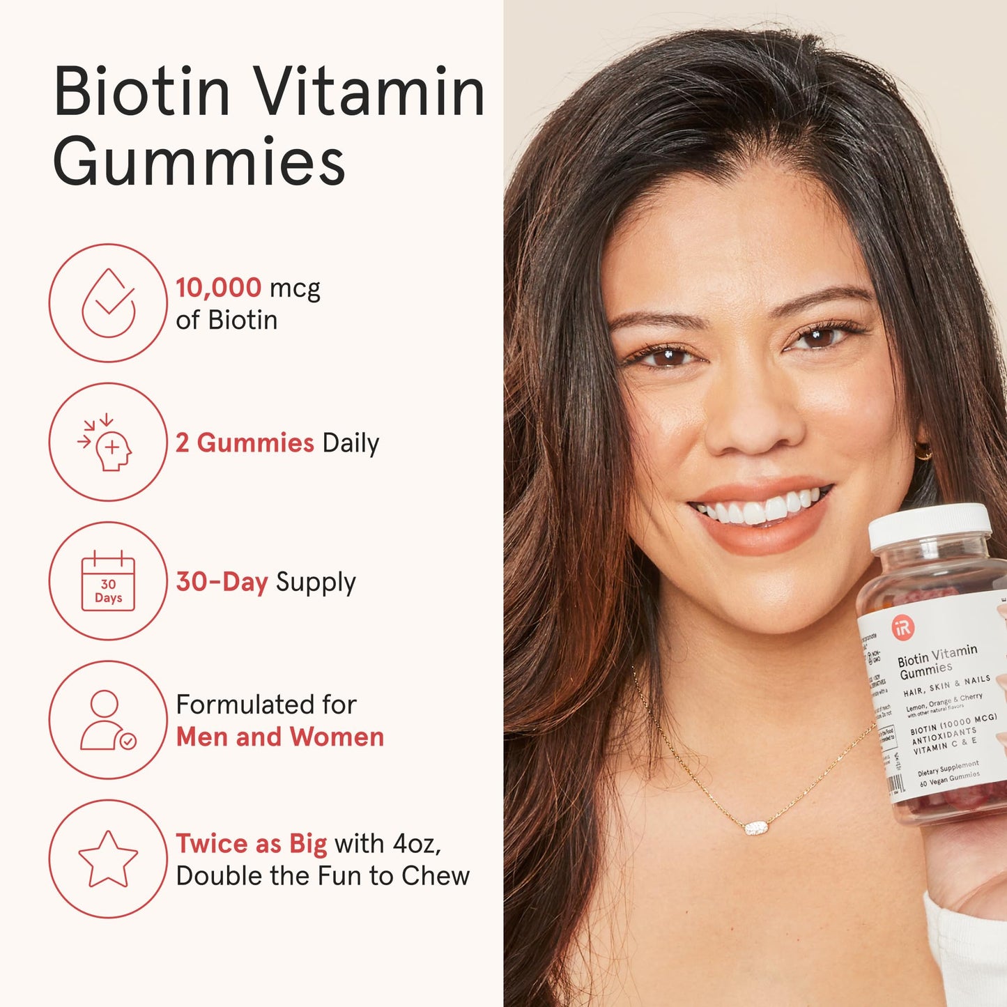 iRestore Biotin Gummies 61 Count