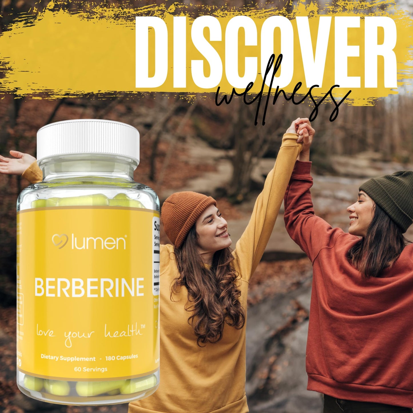 Lumen Naturals Berberine for Women Capsule 180 Capsules