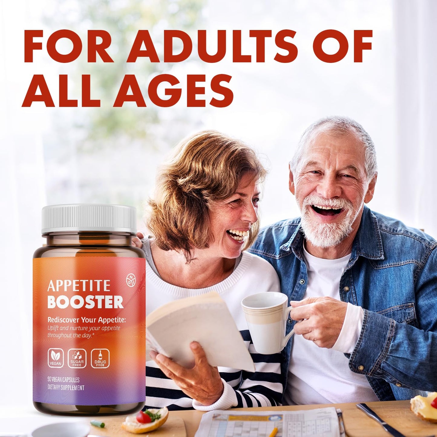 NGL Appetite Booster Pills Extra Strength Capsules, 90 Count