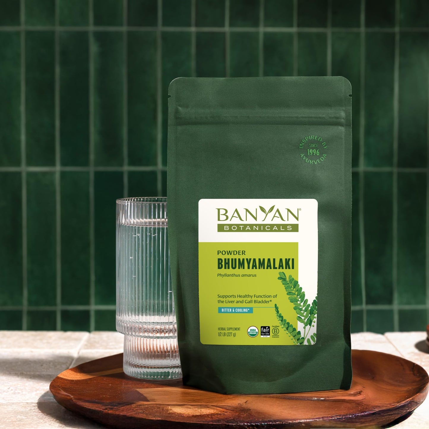 Banyan Botanicals Bhumyamalaki Powder Organic Liver Health Supplement* Phyllanthus spp. for Natural Detoxification & Cleansing of The Liver* 8 Ounces