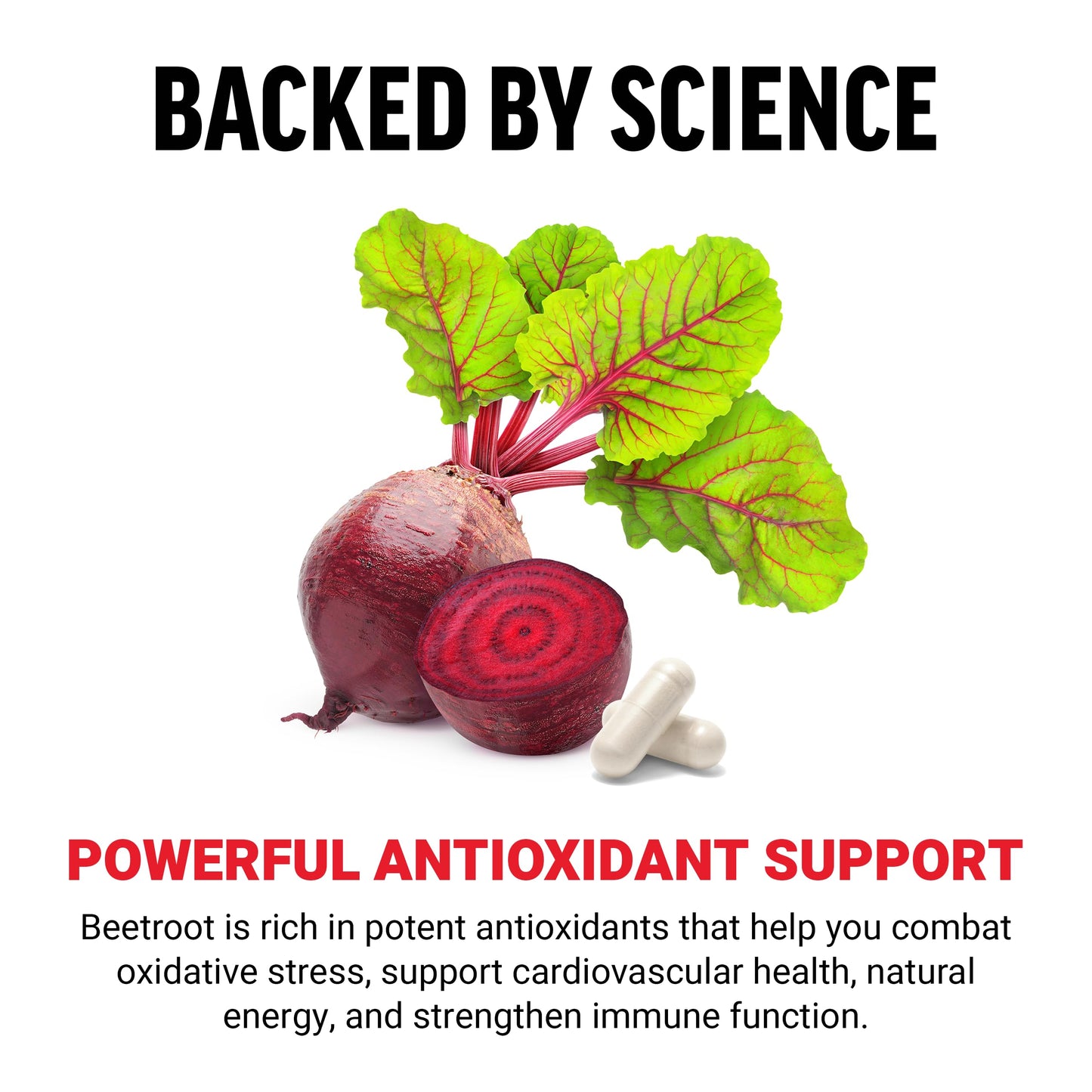 Force Factor Irish Sea Moss + Beet Root Supplement, 120 Capsules
