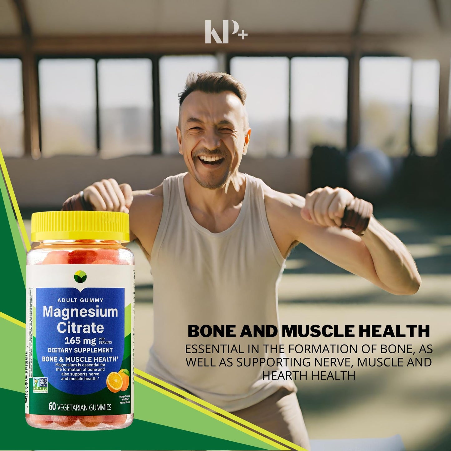 KP+ Magnesium Gummies 60 Count
