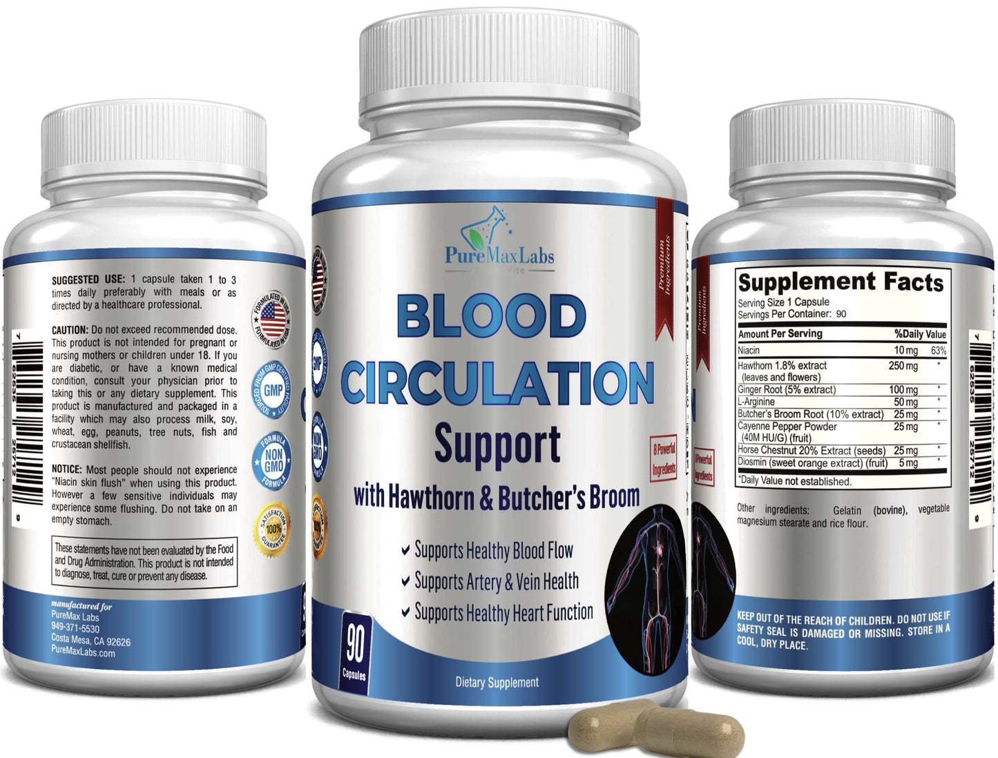 YUMMYVITE Blood Circulation Supplement Capsule 90