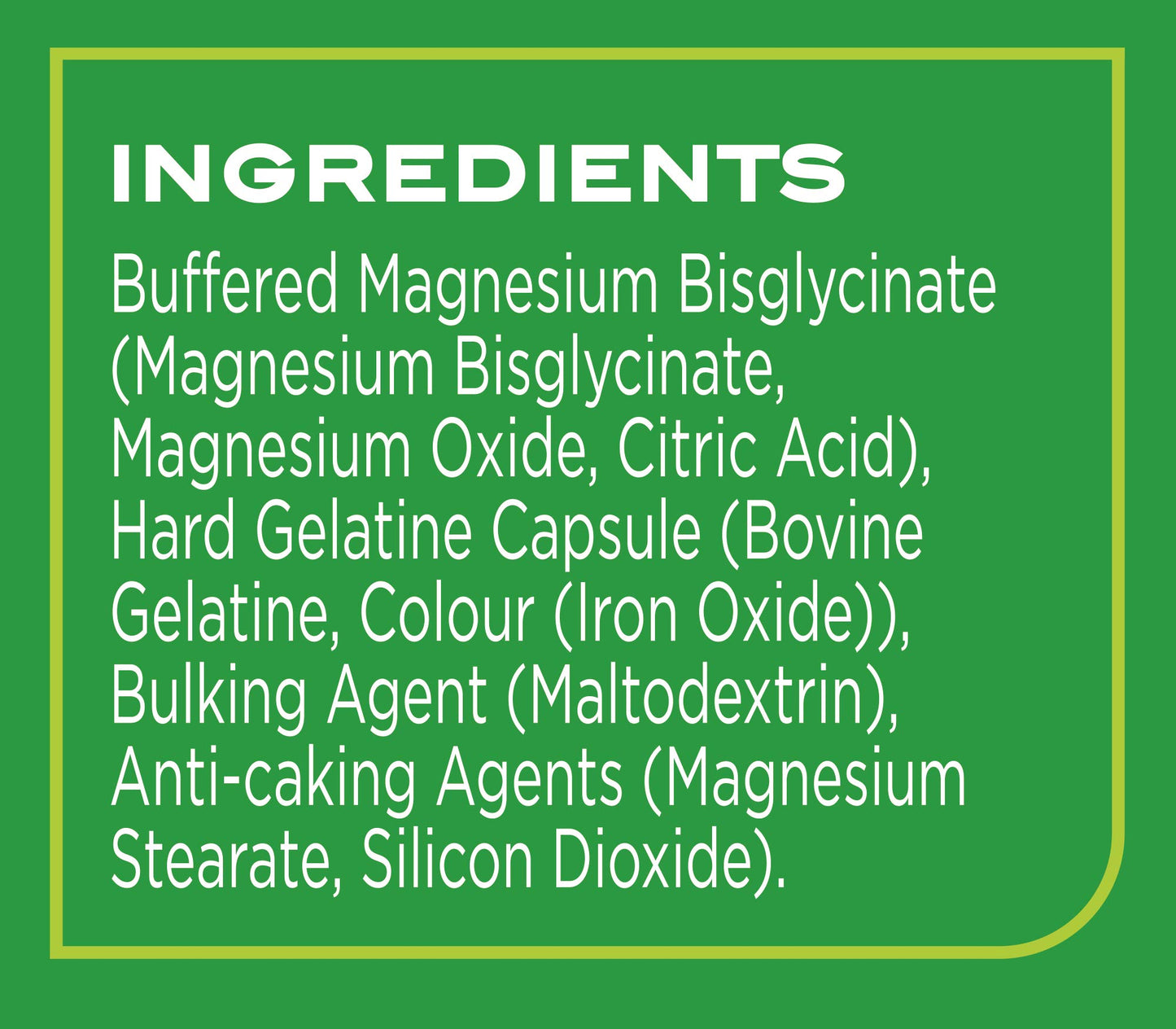 Reflex Nutrition Albion Magnesium 125mg Capsules, 90 Capsules
