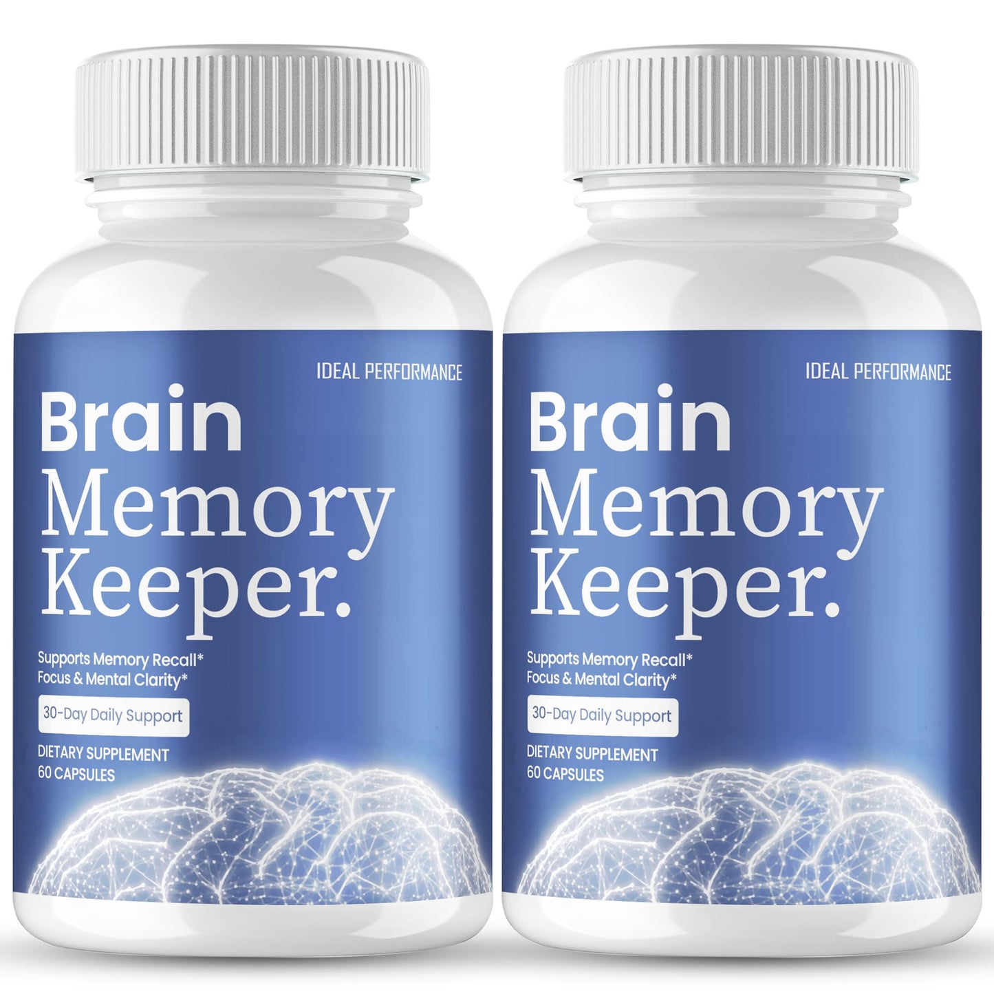 IDEAL PERFORMANCE Brain Memory Keeper Capsules 120 Count