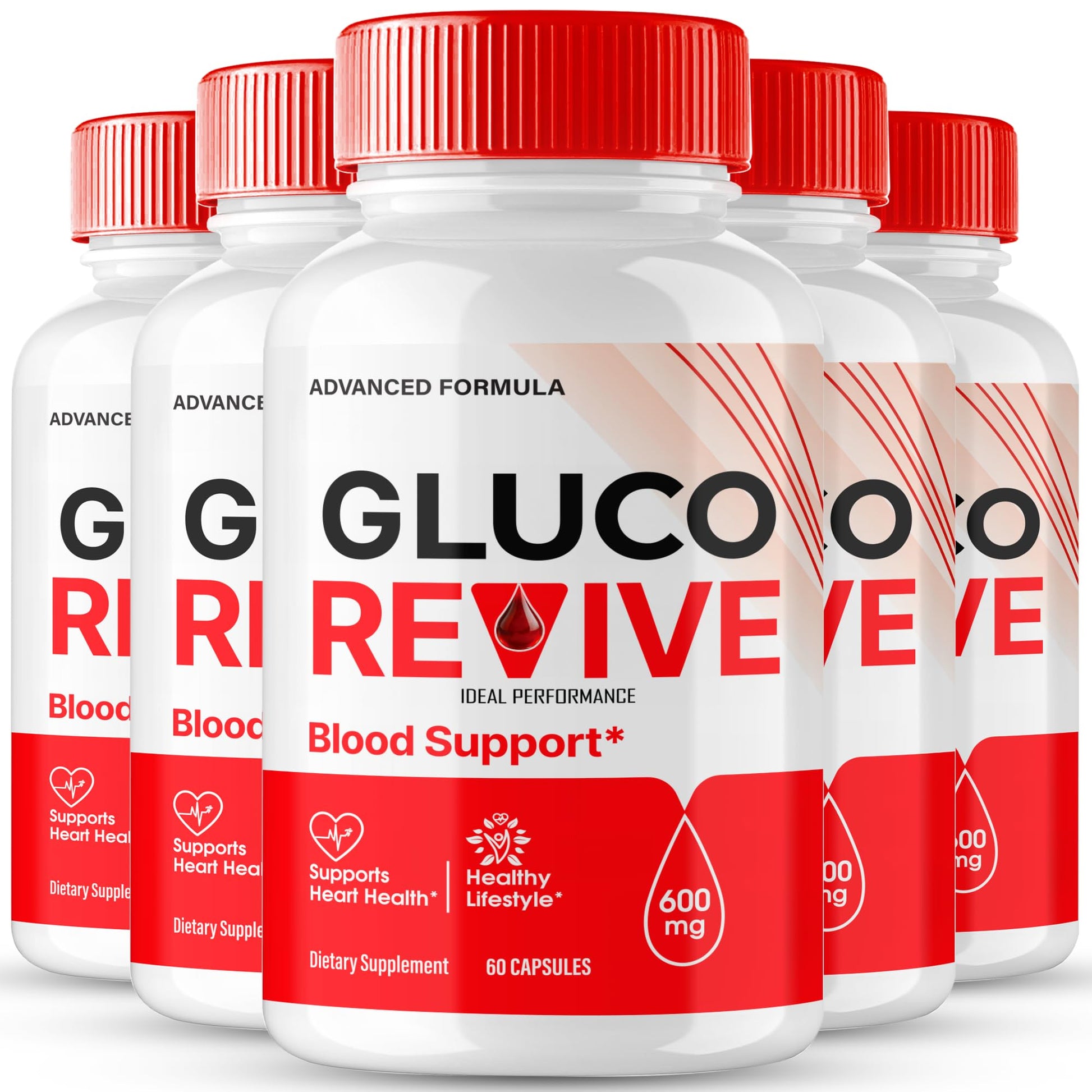 IDEAL PERFORMANCE Gluco Revive Capsules 300 Count