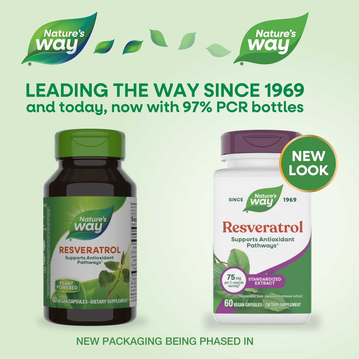 Nature's Way Resveratrol Capsule, 60 Count