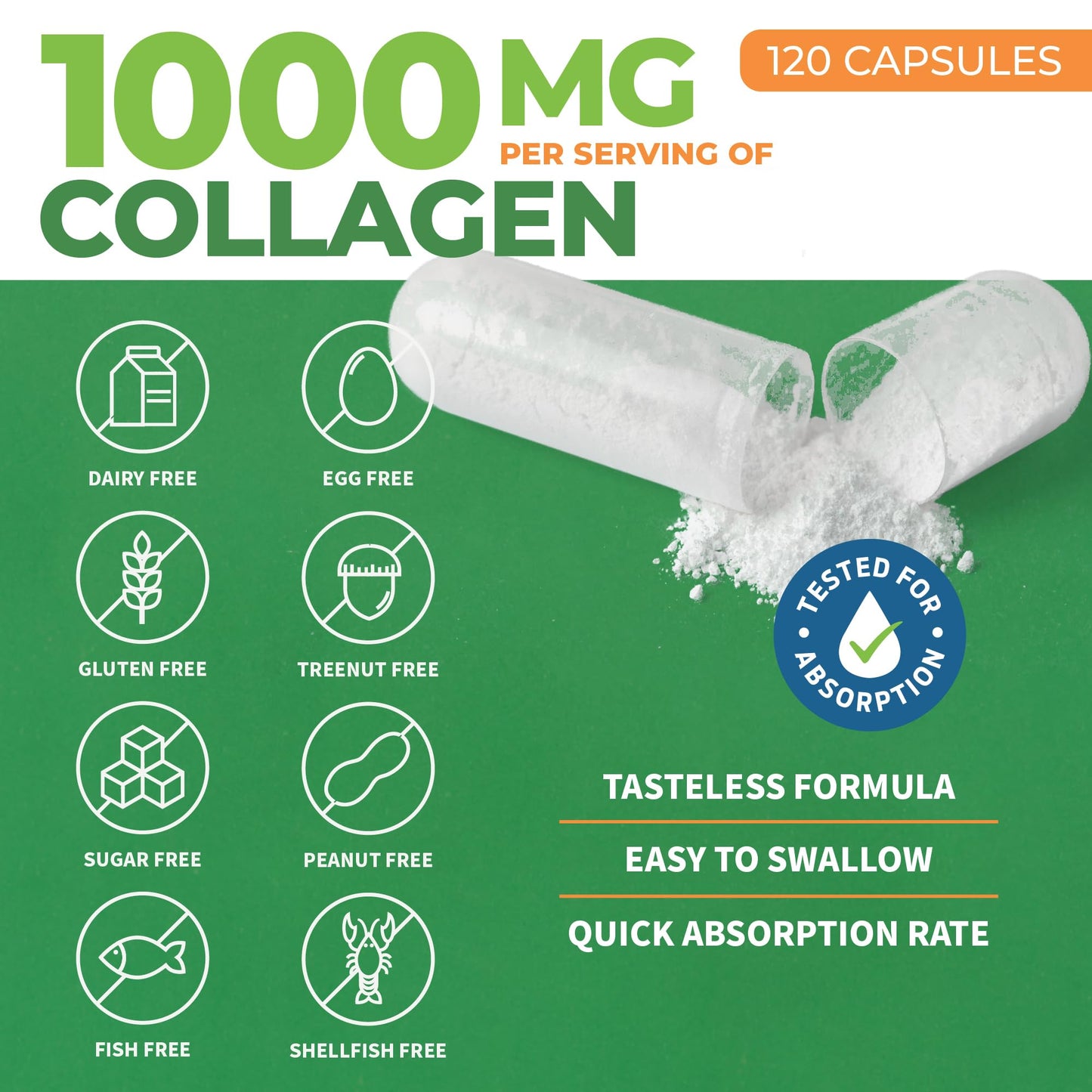 ForestLeaf Collagen Supplements Bundle - Hydrolyzed Collagen Peptides Powder & Collagen Pills - Grass Fed Bovine Collagen for Women and Men, 120
