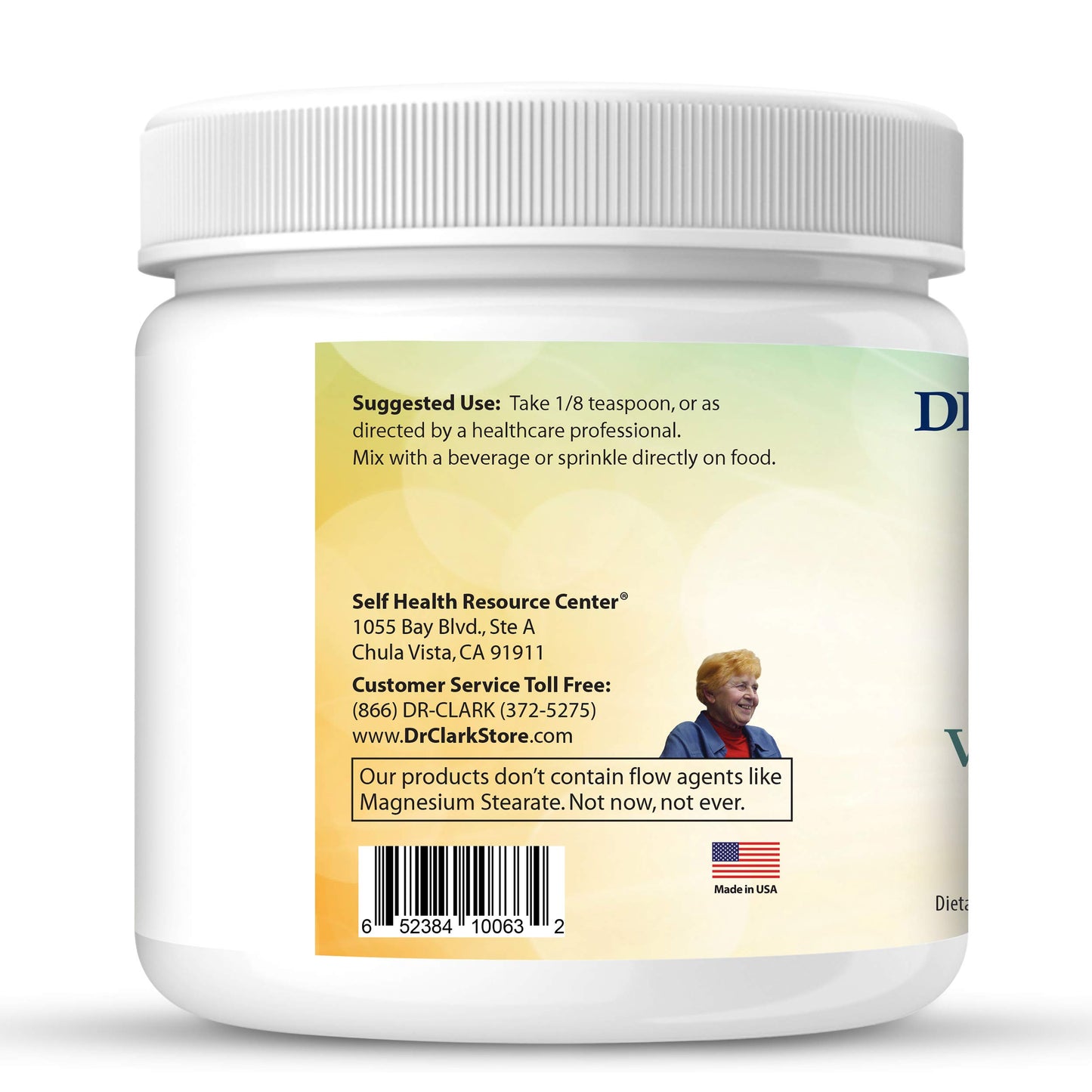 Dr Clark Store Vitamin C Powder 16 oz