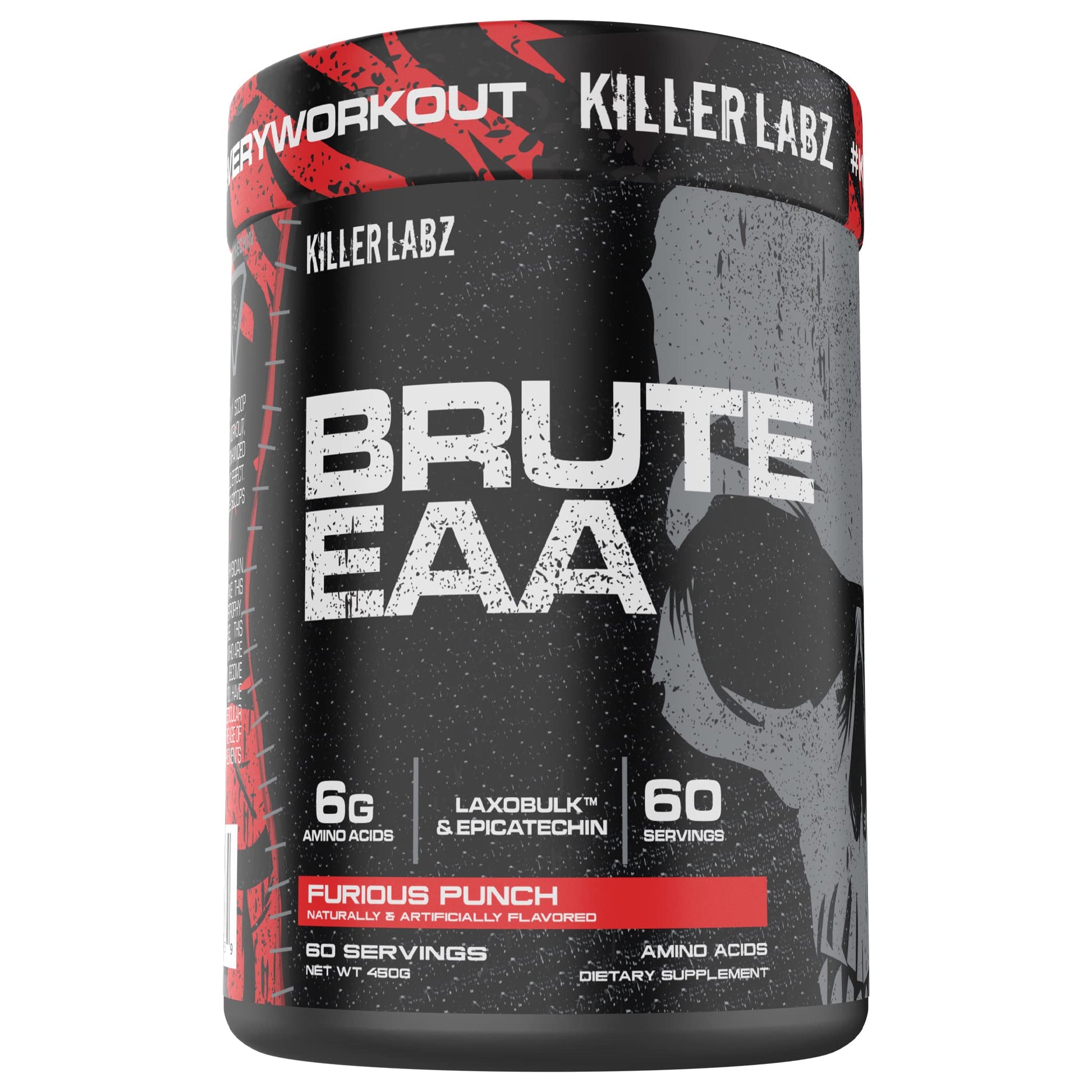 KILLER LABZ Brute EAA Branched Chain & Essential Amino Acids Powder 60 Servings