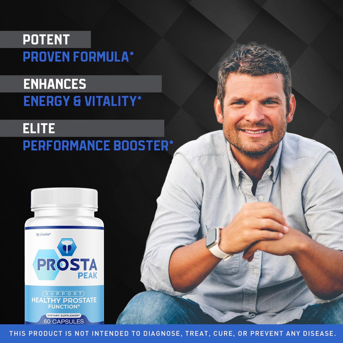 LIVORKA Prosta Peak Capsules, 300 Capsules