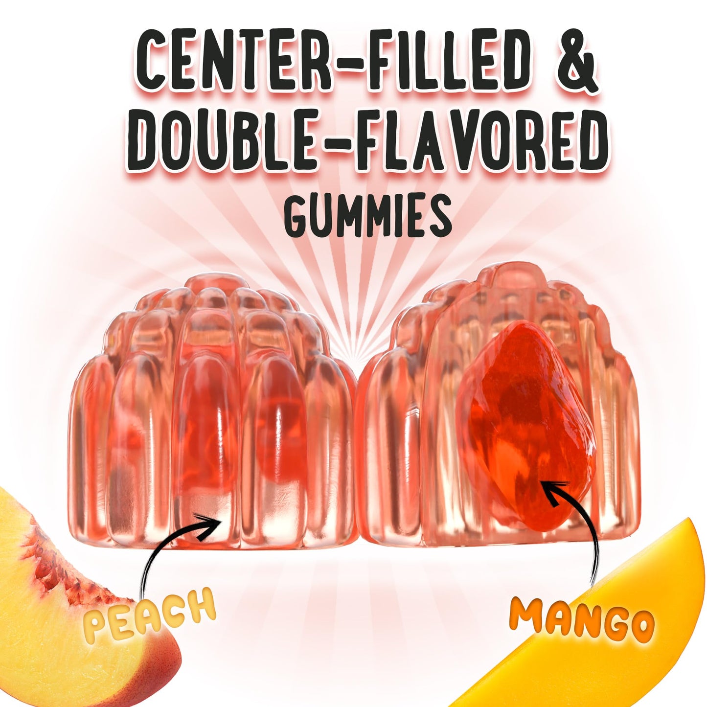 OH MY CHEWY Magnesium Gummies, 120 Count