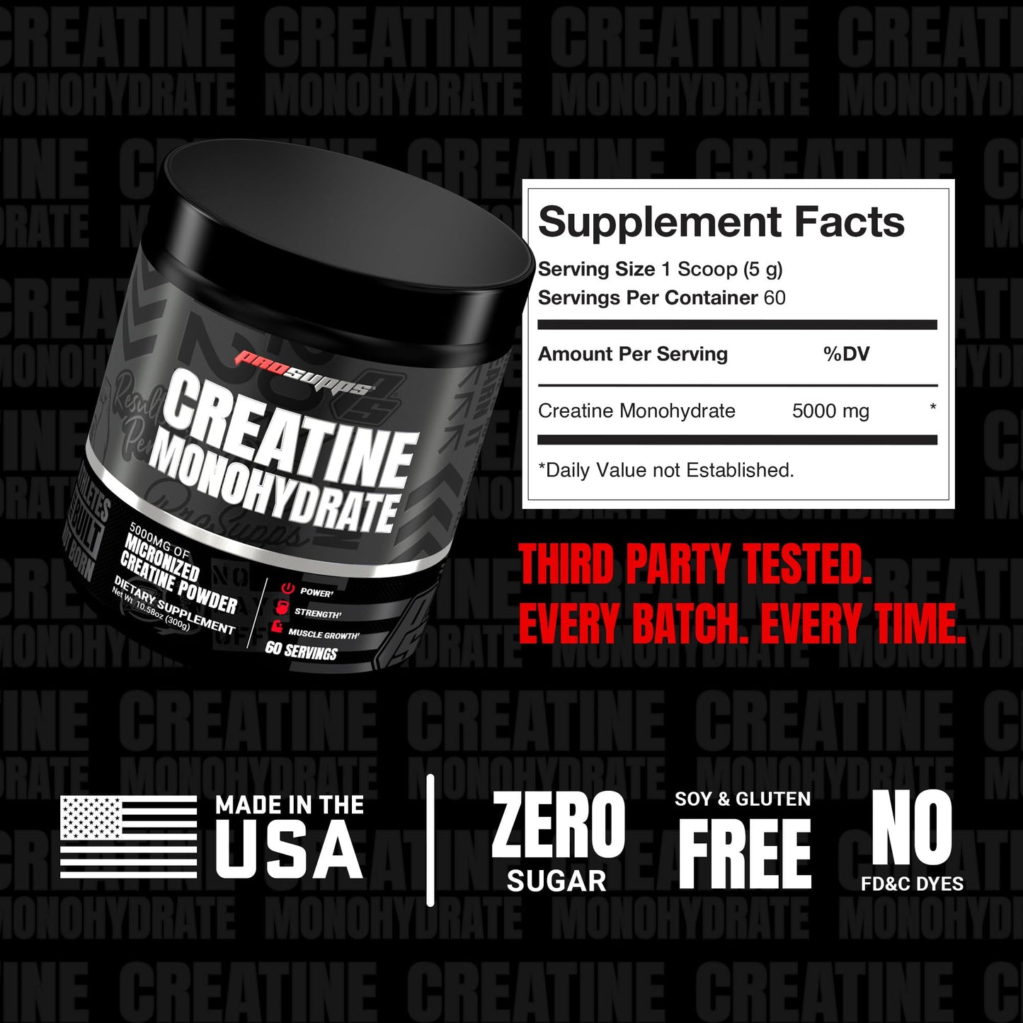 ProSupps Creatine Monohydrate Powder 10.58 oz