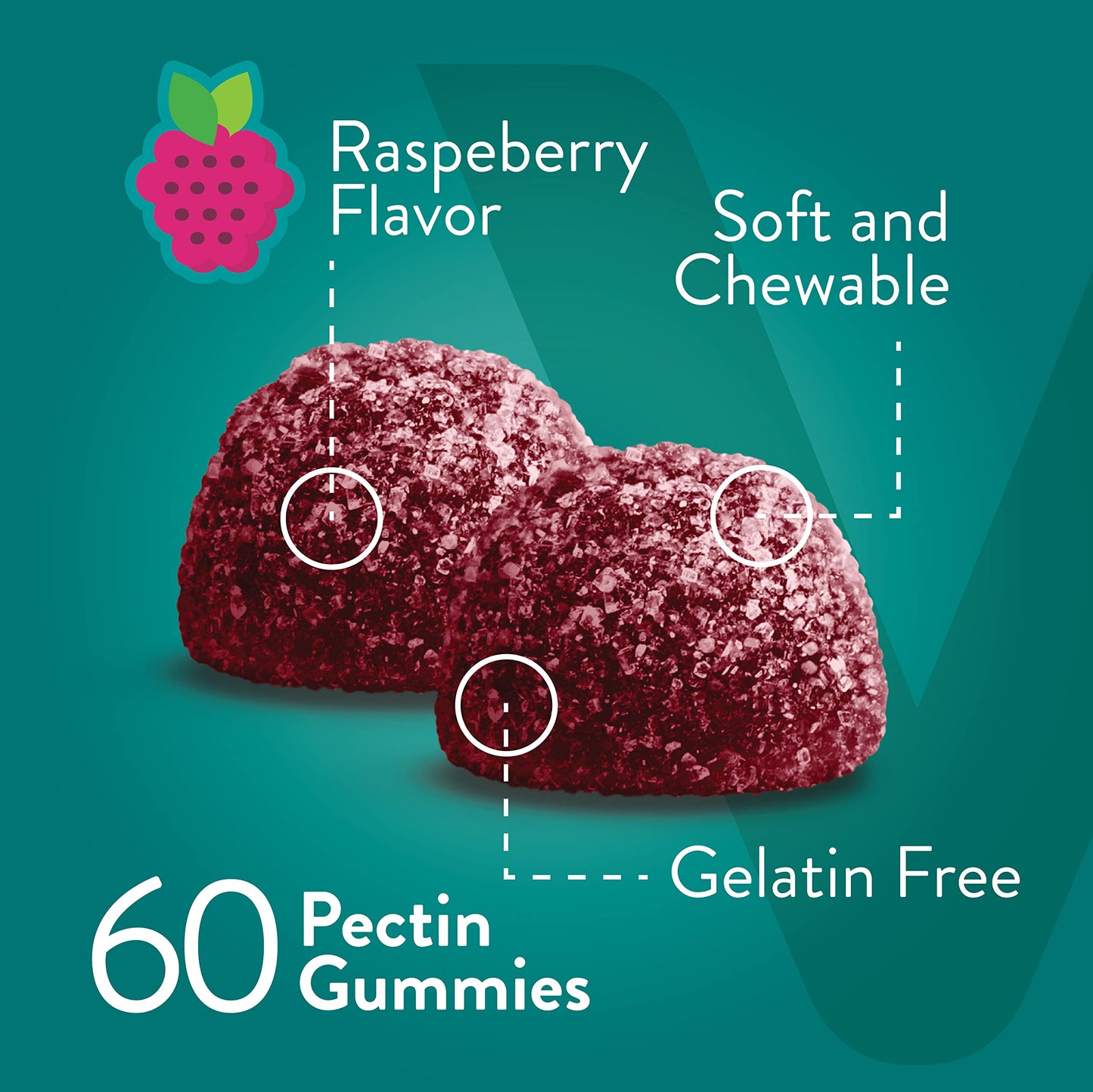 Viteey Biotin Gummy for Hair, Skin and Nails 5000 mcg – Vegan, Gluten-Free, Non-GMO – 60 Count