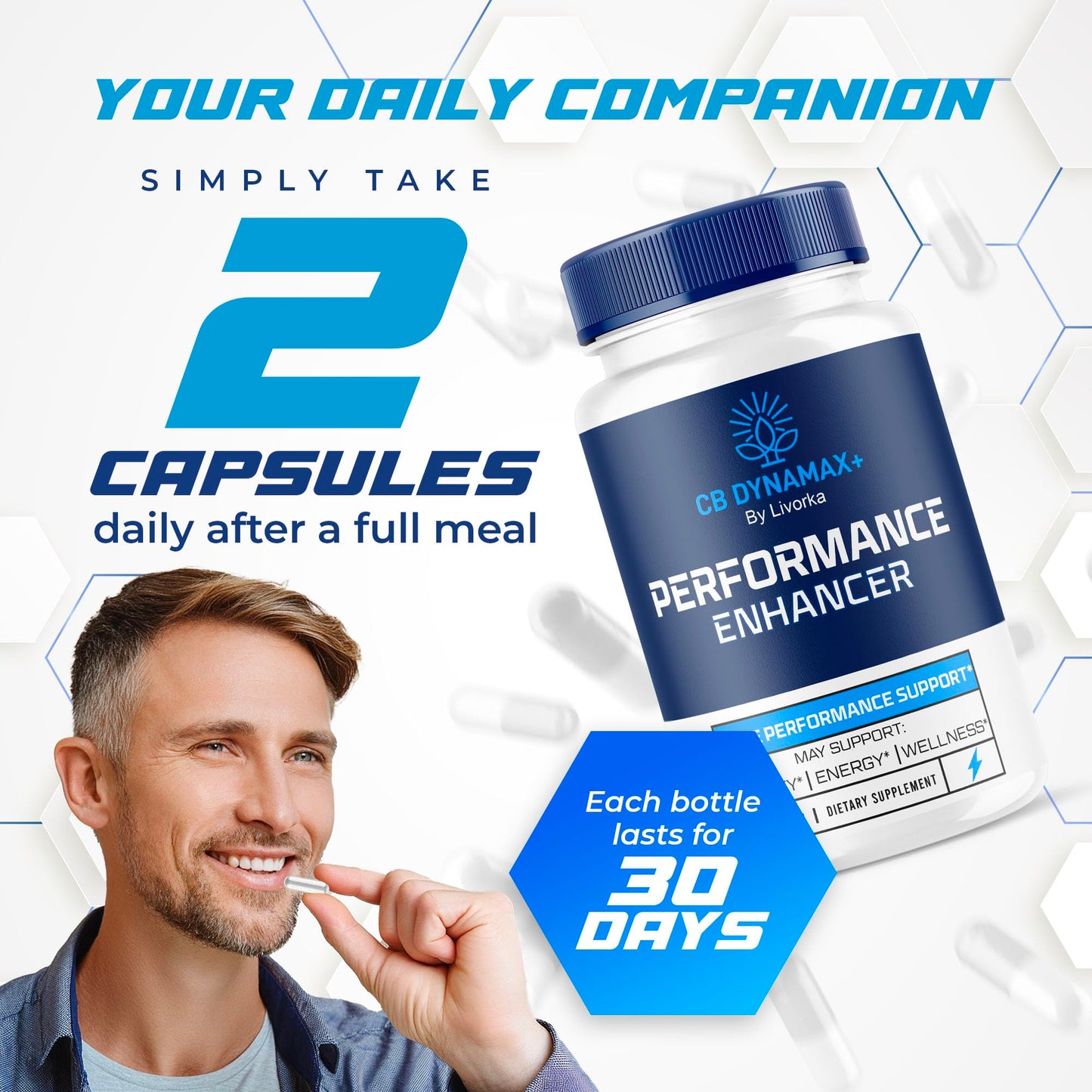LIVORKA CB Dynamax Capsules, 300 Capsules